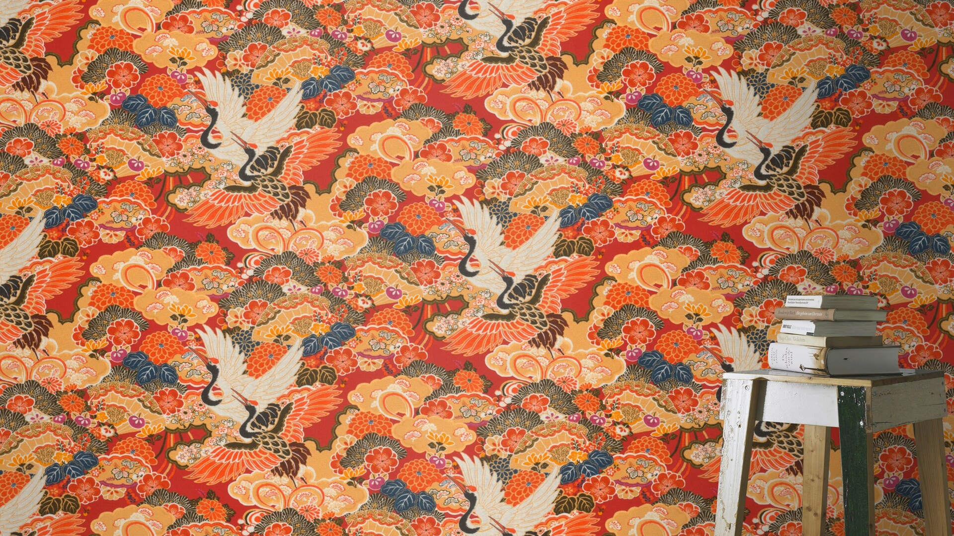 Rasch Vliestapete »Kimono«, asiatisch-gemustert, gut lichtbeständig, hochwaschbeständig