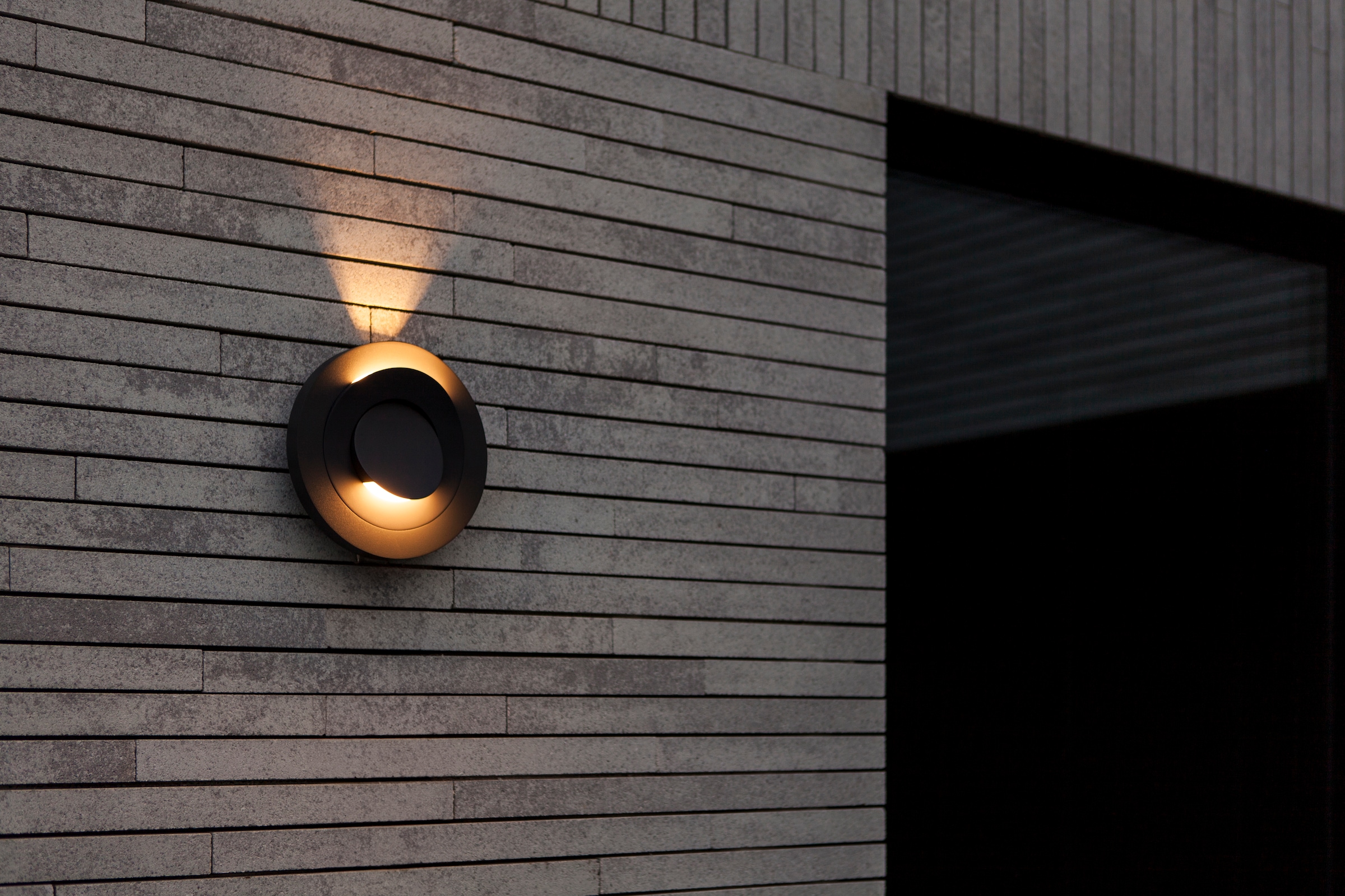 LUTEC LED Außen-Wandleuchte »LED-Aussenwandleuchte MOOV«, 3 flammig, Leuchtmittel LED-Board | LED fest integriert, Design-Award