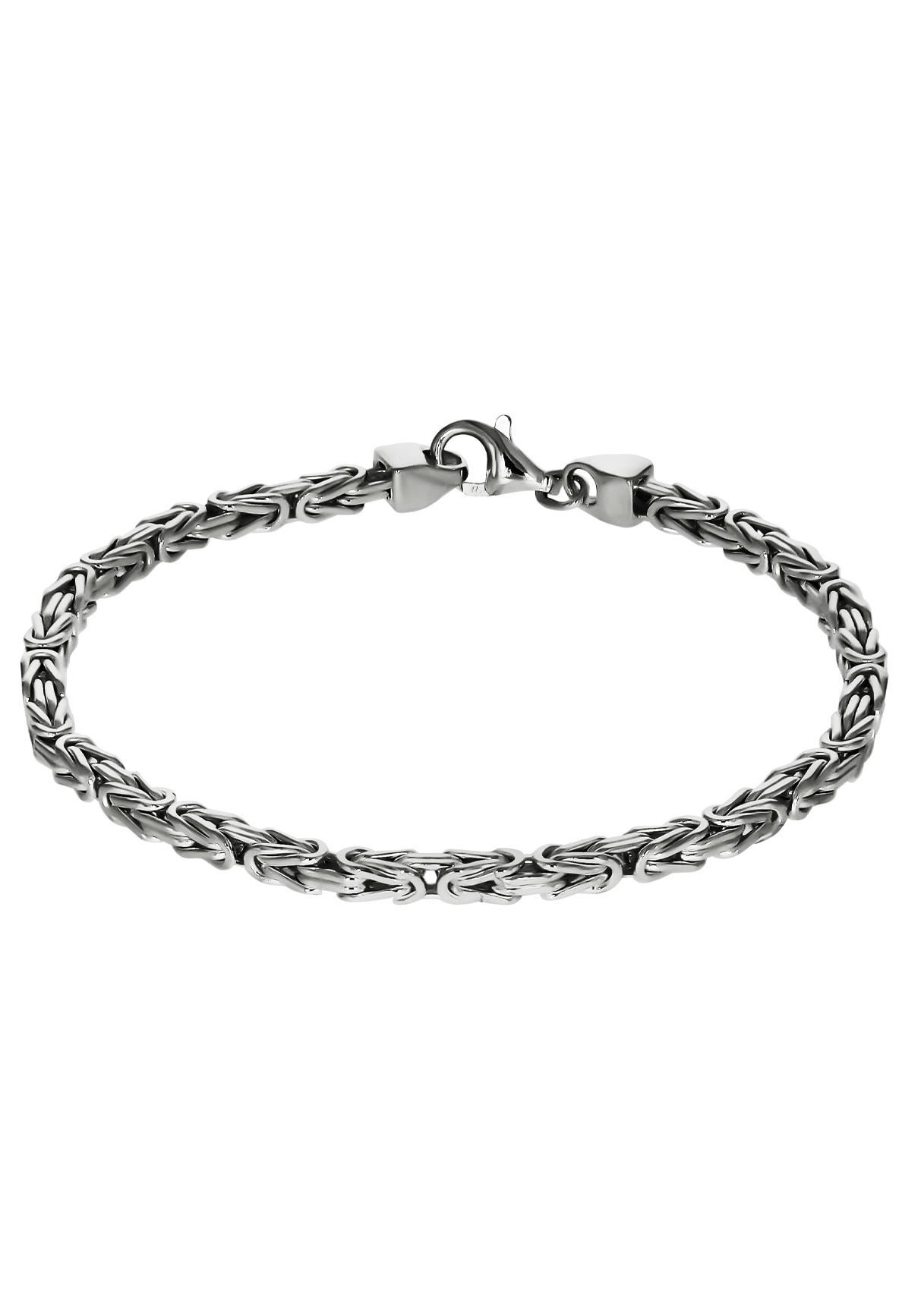 Firetti Silberarmband »Schmuck Geschenk, in Königskettengliederung 4-kant,  3,0 mm breit«, Made in Germany ▷ bestellen | BAUR