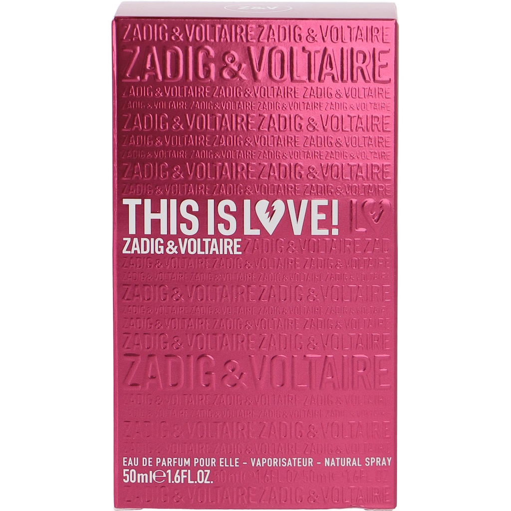 ZADIG & VOLTAIRE Eau de Parfum »This is Love! For Her«