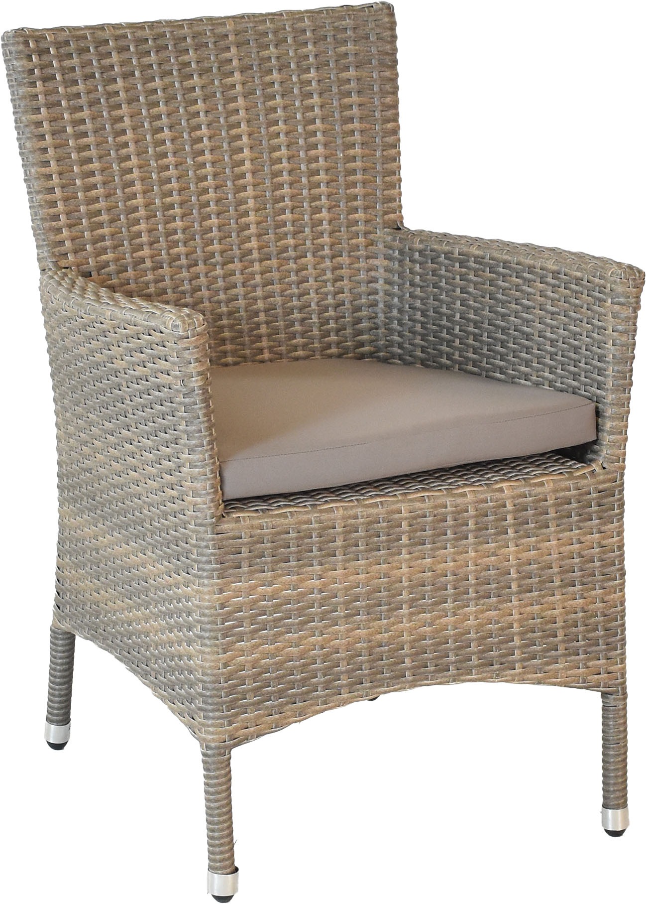 MERXX Essgruppe »Teneriffa« Set, 13 tlg. inkl. 6 Sessel, 6 Auflagen, 1 Tisch