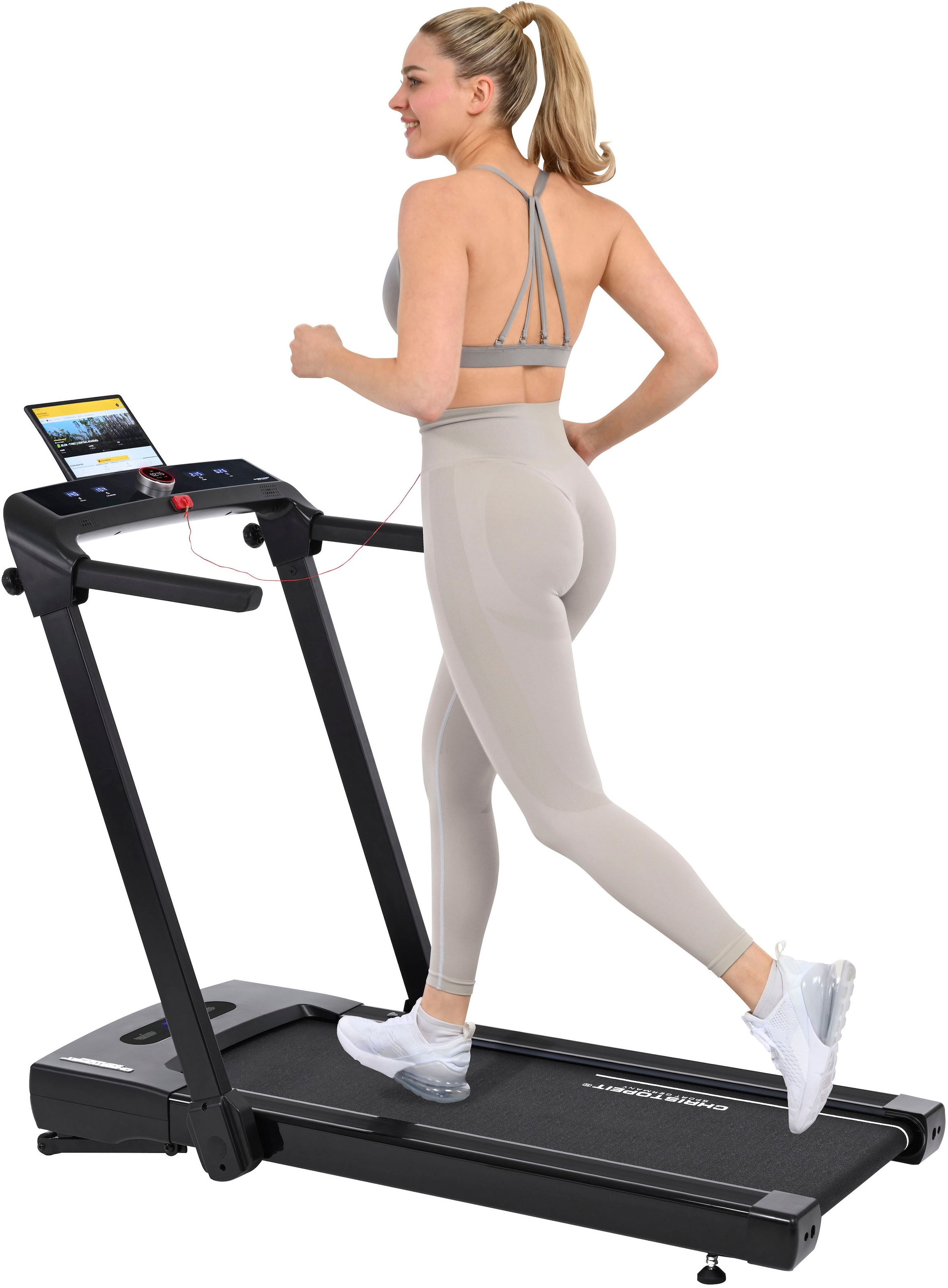 Christopeit Sport® Laufband »2 in 1« bis max. 14 km/h, klappbar