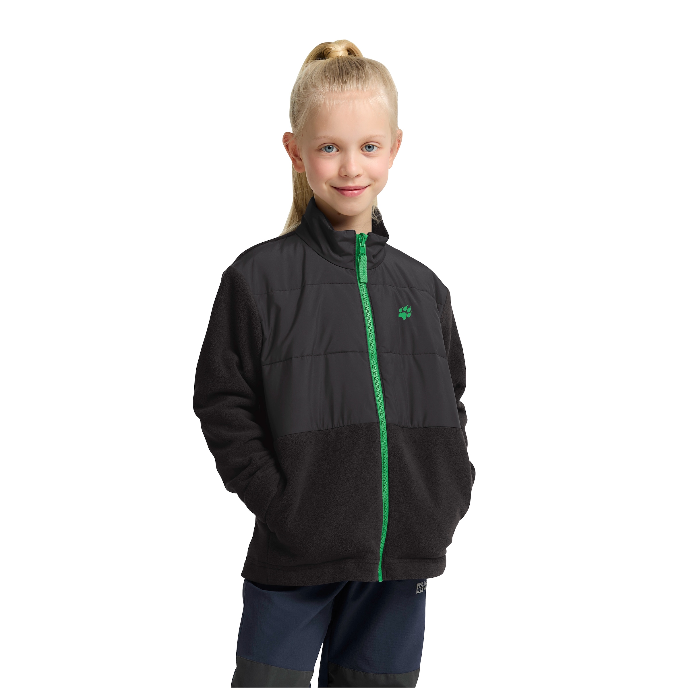 Jack Wolfskin Funktionsjacke »HYBRID 3IN1 JACKET K«, 3in1, wasserdicht, Übergangsjacke