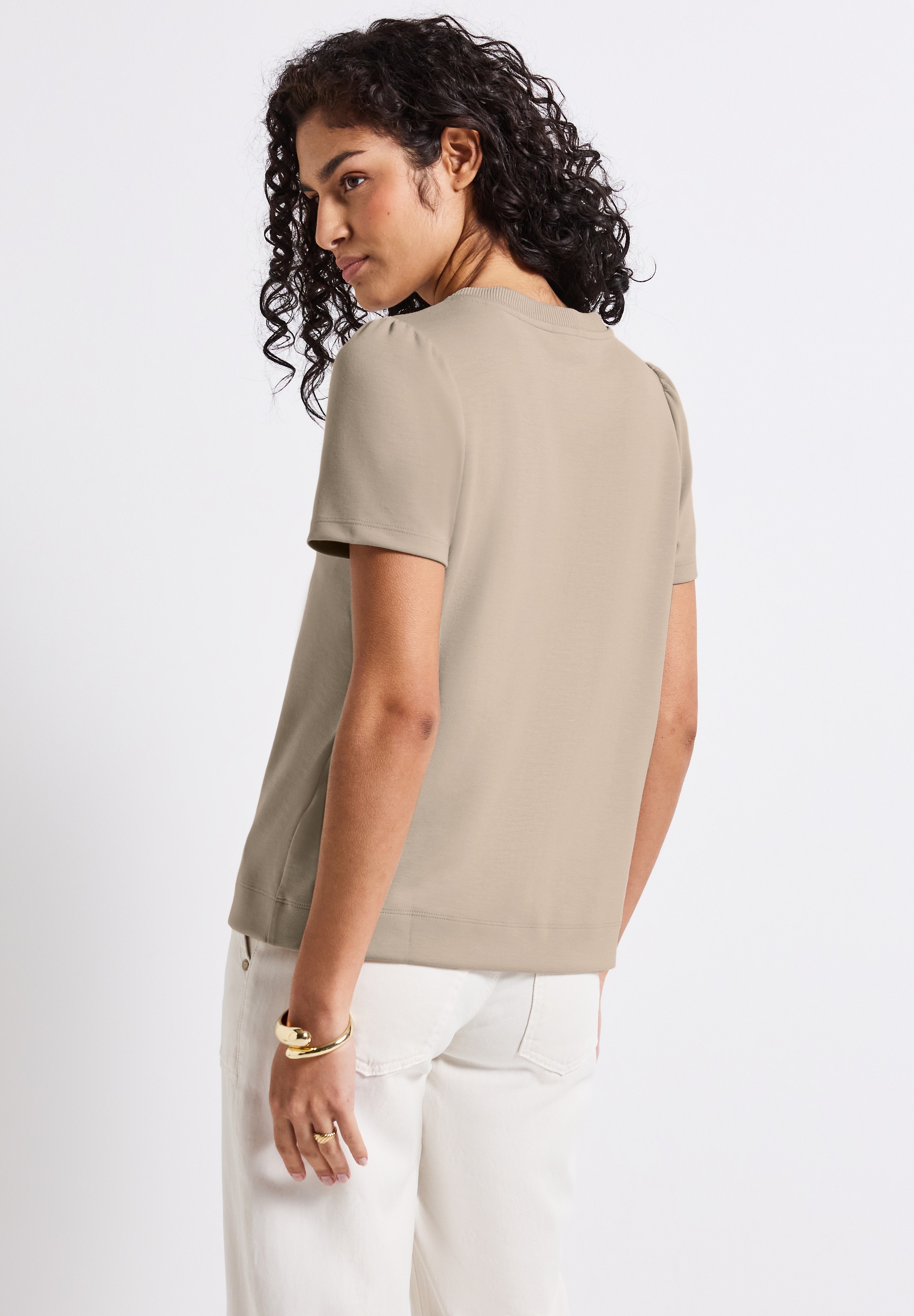STREET ONE STUDIO T-Shirt, mit Rundhalsausschnitt