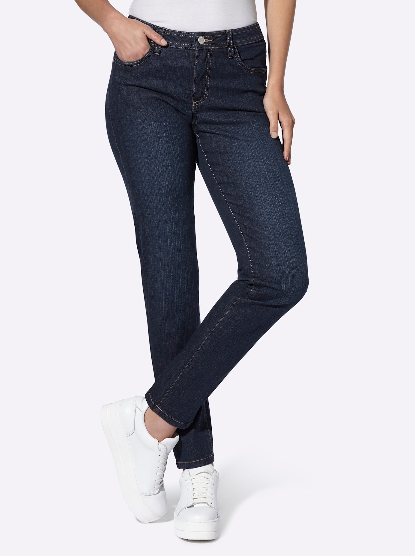 Casual Looks 5-Pocket-Jeans, (1 tlg.) günstig online kaufen
