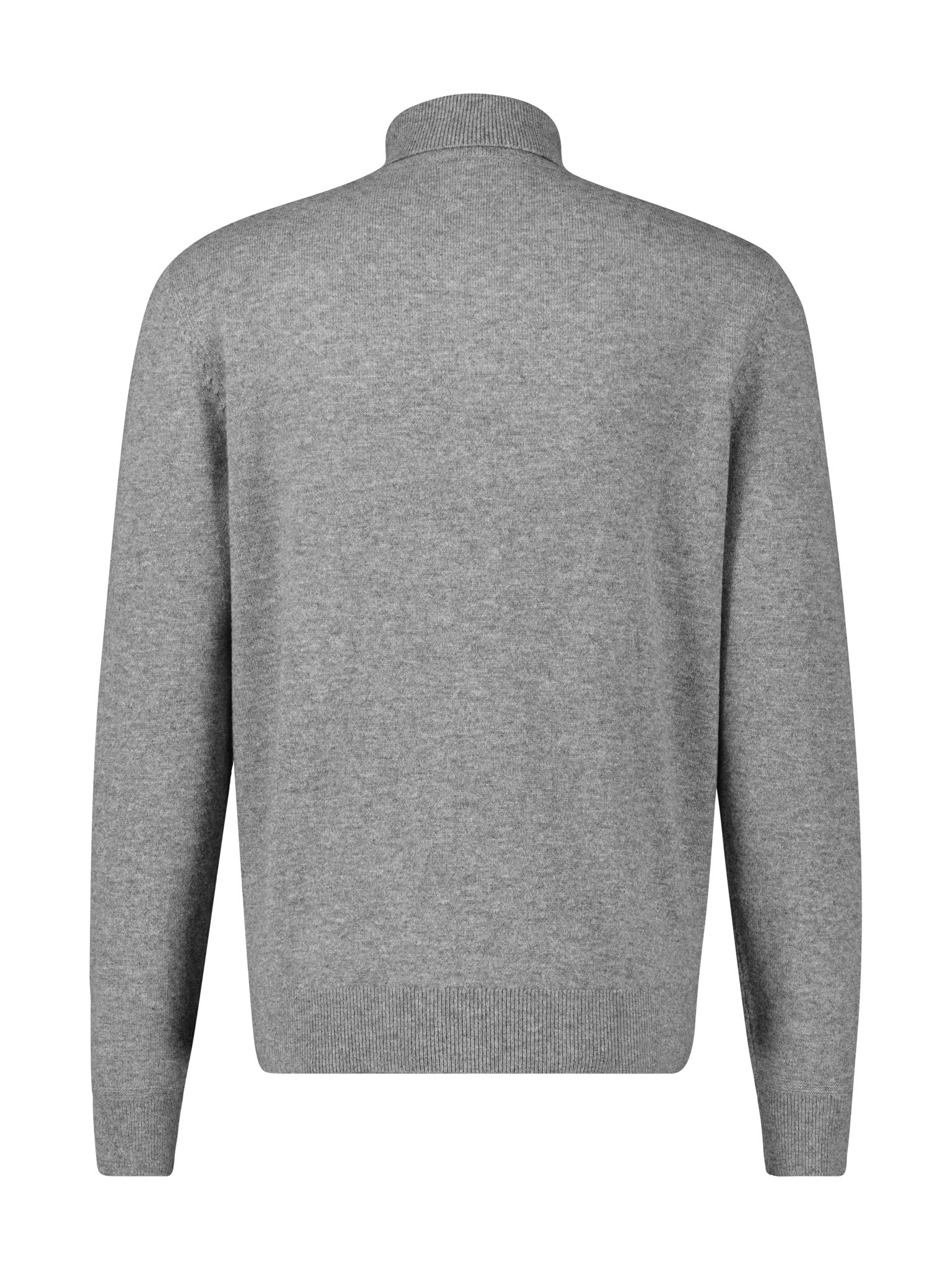 LERROS Rollkragenpullover mit Logo-Stickerei und aus Schurwolle mit Kaschmir