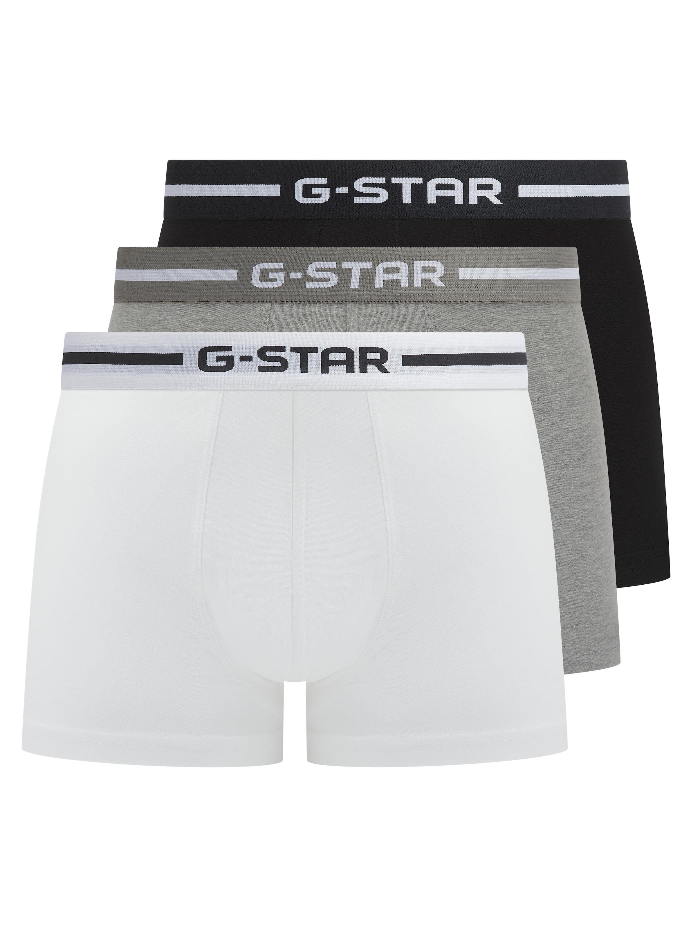 G-STAR Boxershorts "ACRE, 3 PACK TRUNKS" Packung, 3 Stk. mit Logo-Bund günstig online kaufen