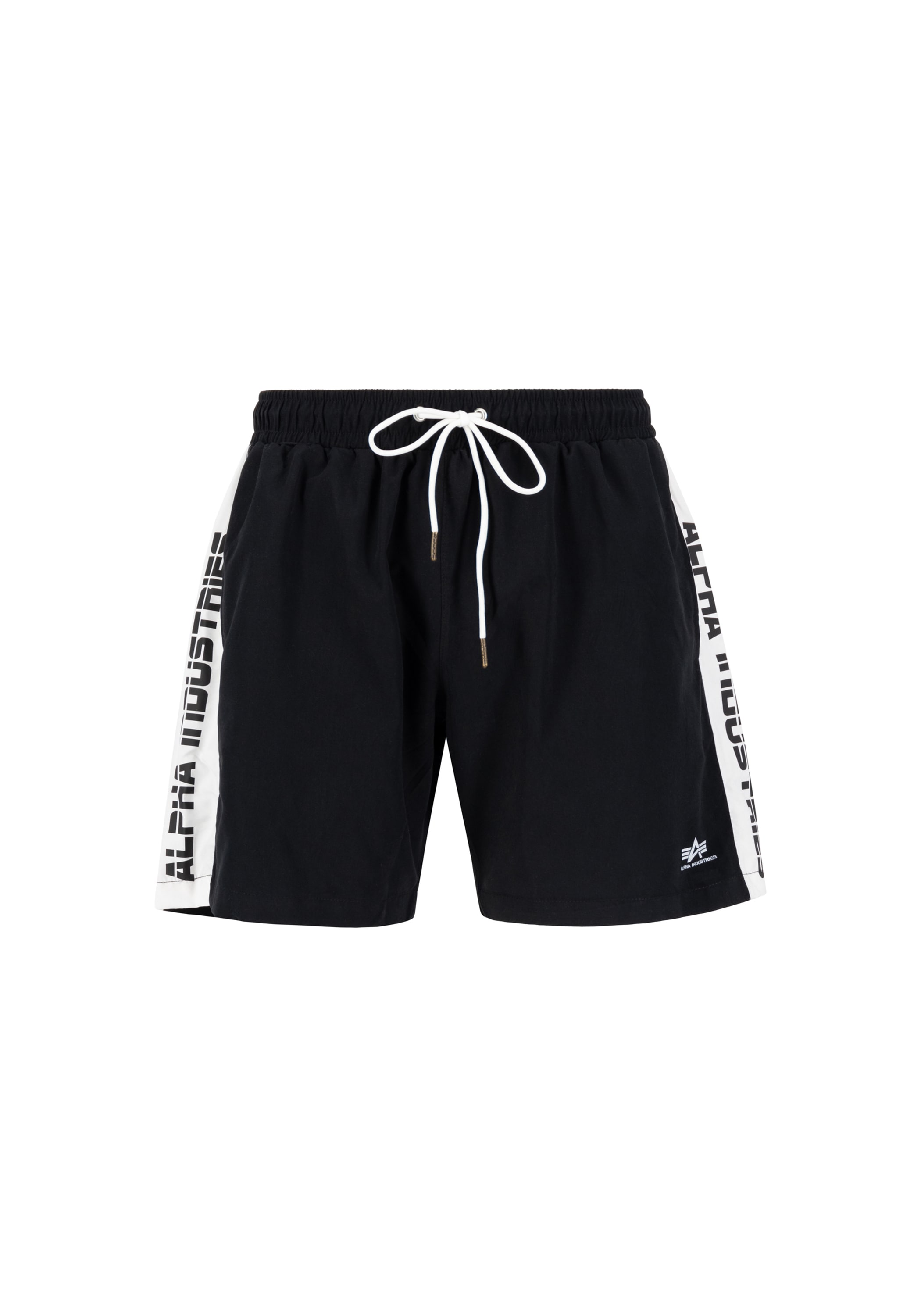 Alpha Industries Shorts "Alpha Industries Men - Beachwear Printed Stripe Swim Short"