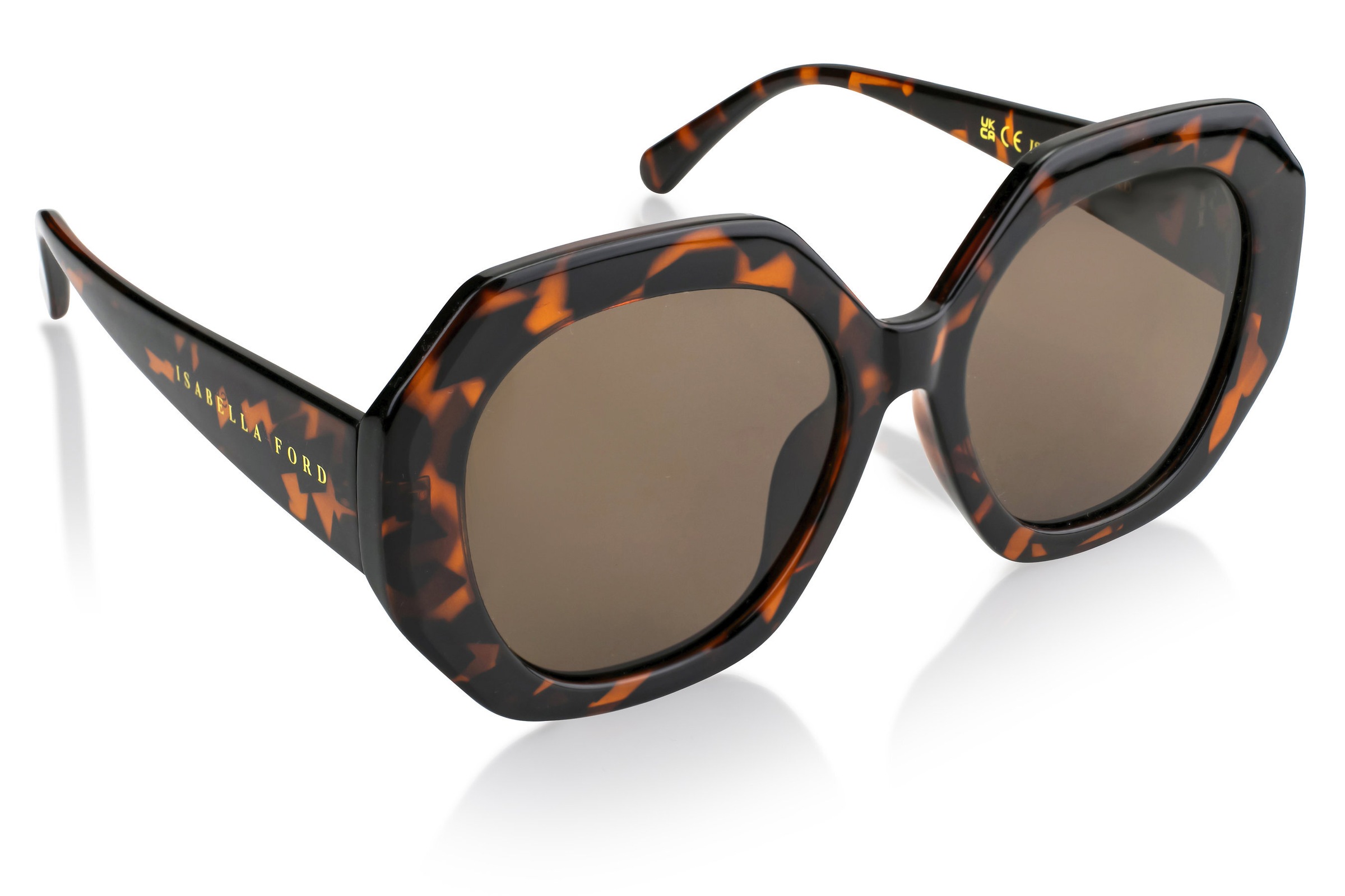 ISABELLA FORD Sonnenbrille »FA15-02« Glass 0.74MM Polarized Lens UV400，CAT3.0