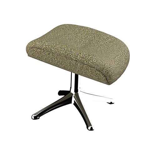 FLEXLUX Fußhocker "Fußhocker More, Beinstütze für Entspannung, Ergonomisch, Komfort" Scandi-stil, Robuster Alu Fuß, Pflegeleicht, Stoff oder Echtleder