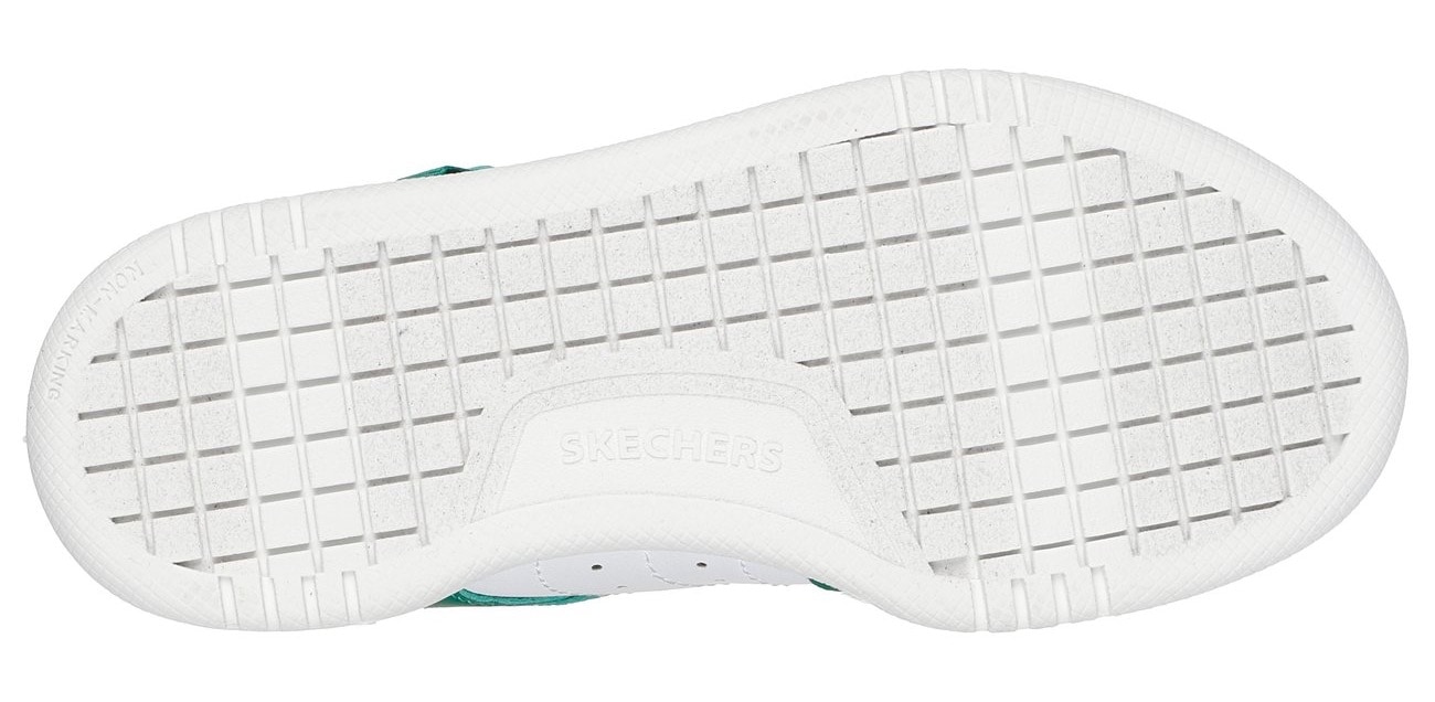 Skechers Sneaker »QUICK STREET«, Retro Sneaker mit Klettverschluss, Größenschablone zum Download