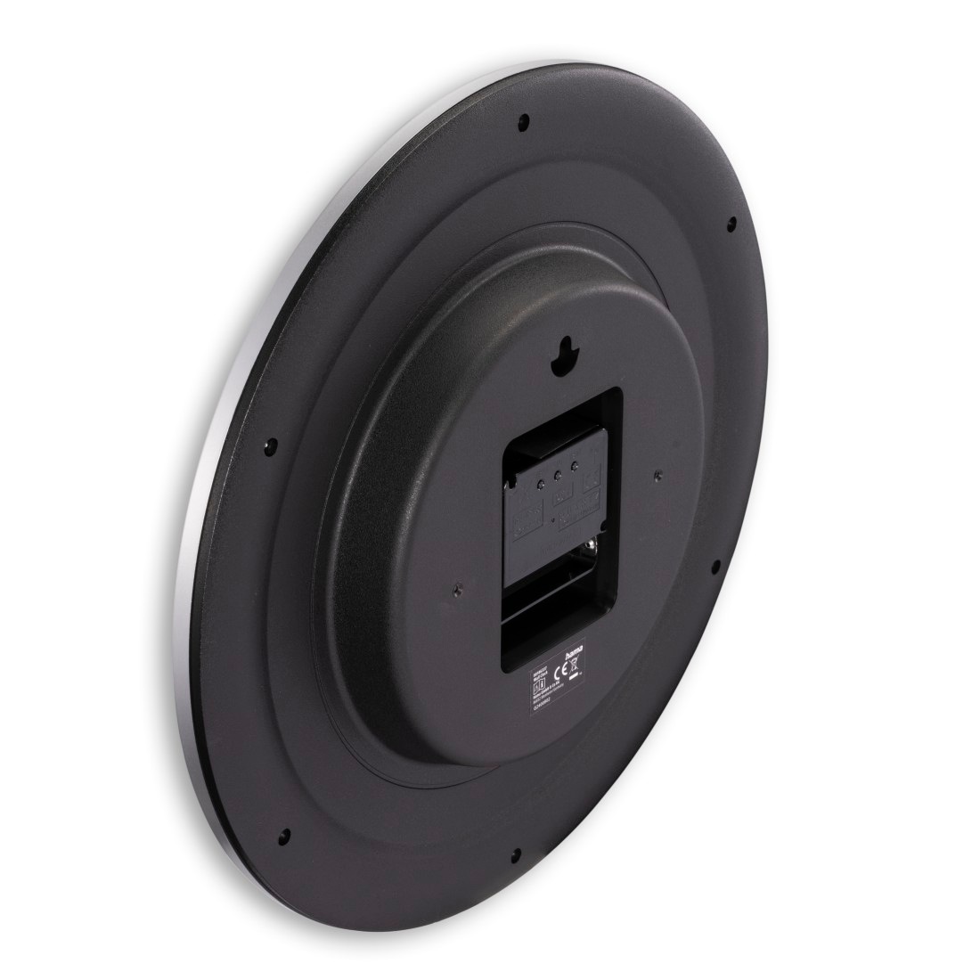 Hama Funkwanduhr »DCF-Funkwanduhr "Teneriffa", Ø 30 cm«, automatische Zeitanpassung