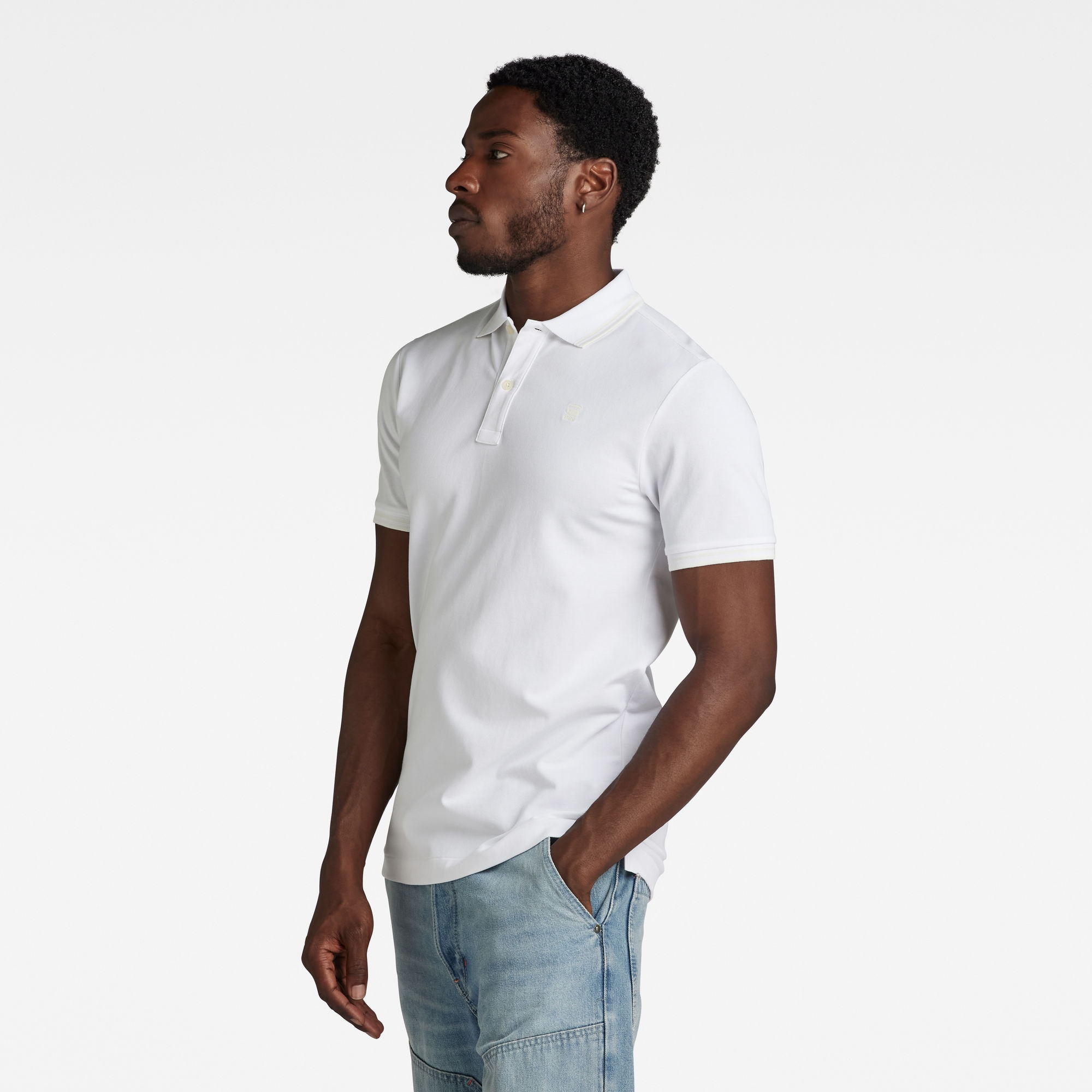 G-star Dunda Polo Shirt White S 8