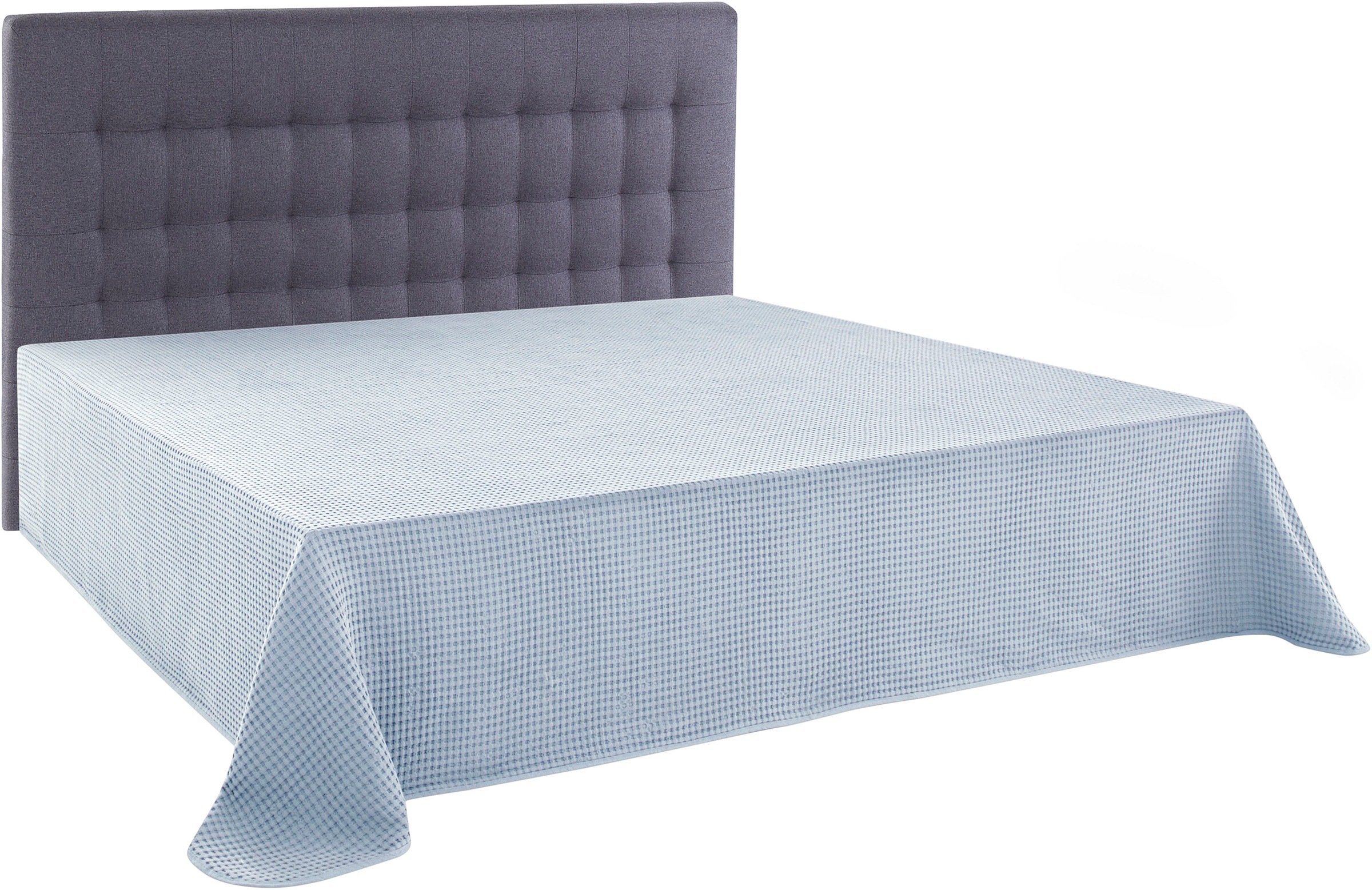 OTTO home Tagesdecke "Greta" in Waffelpiqué Optik, viele Farben erhältlich, Decke ab 140 x 200 cm