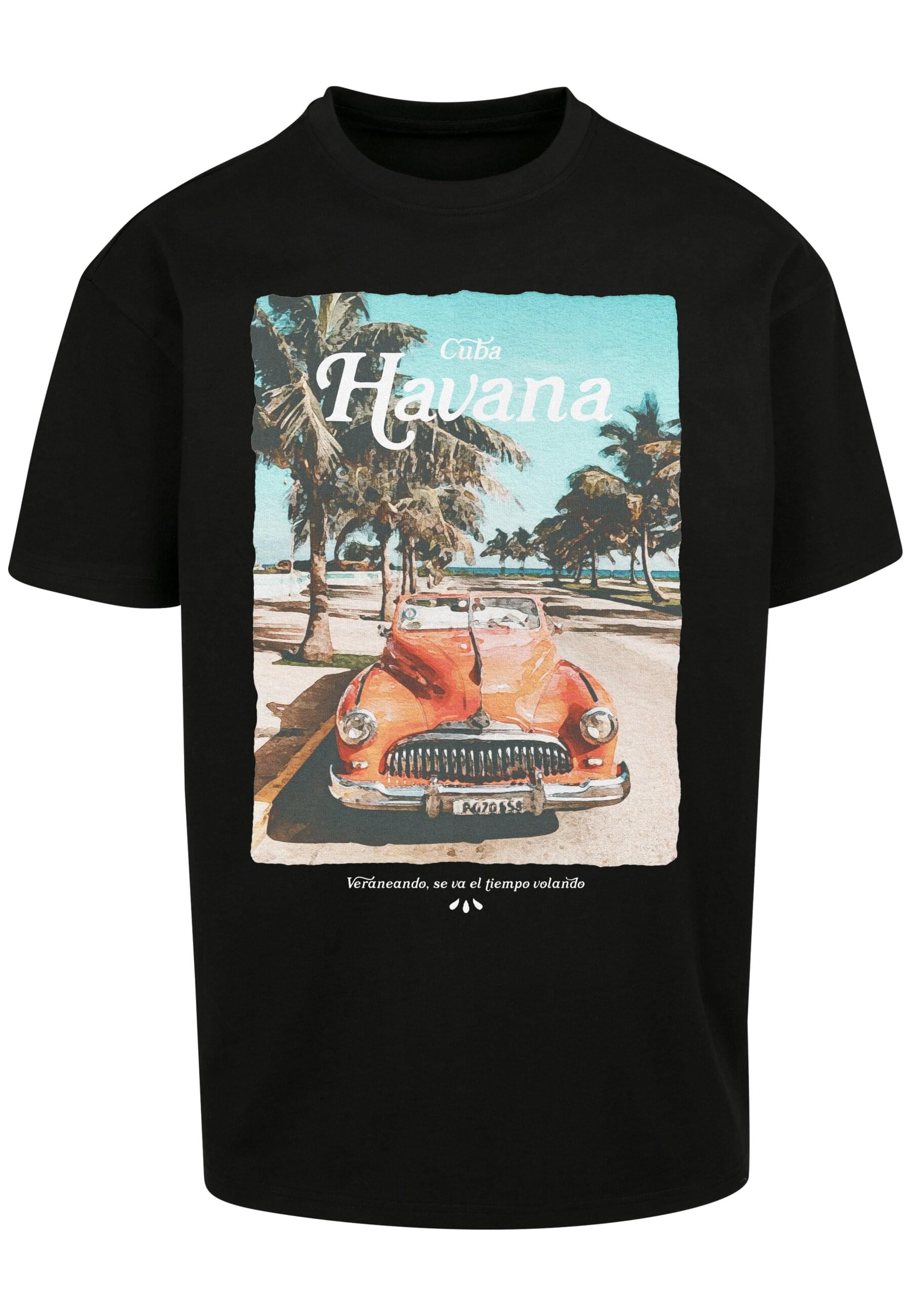 MisterTee T-Shirt "MisterTee Unisex Havana Vibe Oversize Tee" 1 Stk. tlg. günstig online kaufen