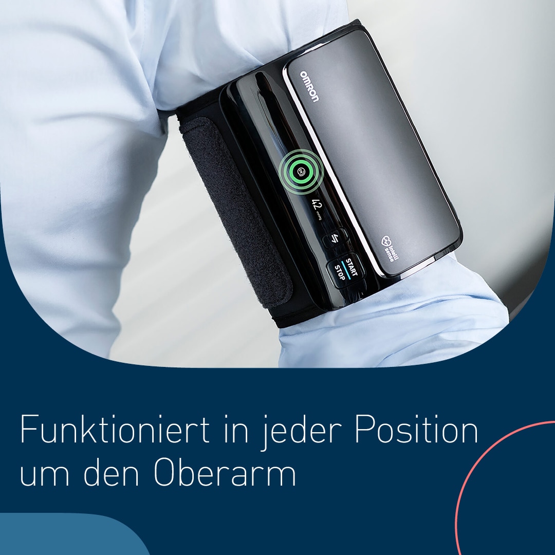 Omron Oberarm-Blutdruckmessgerät »EVOLV (HEM-7600T-E)«, mit kostenloser App