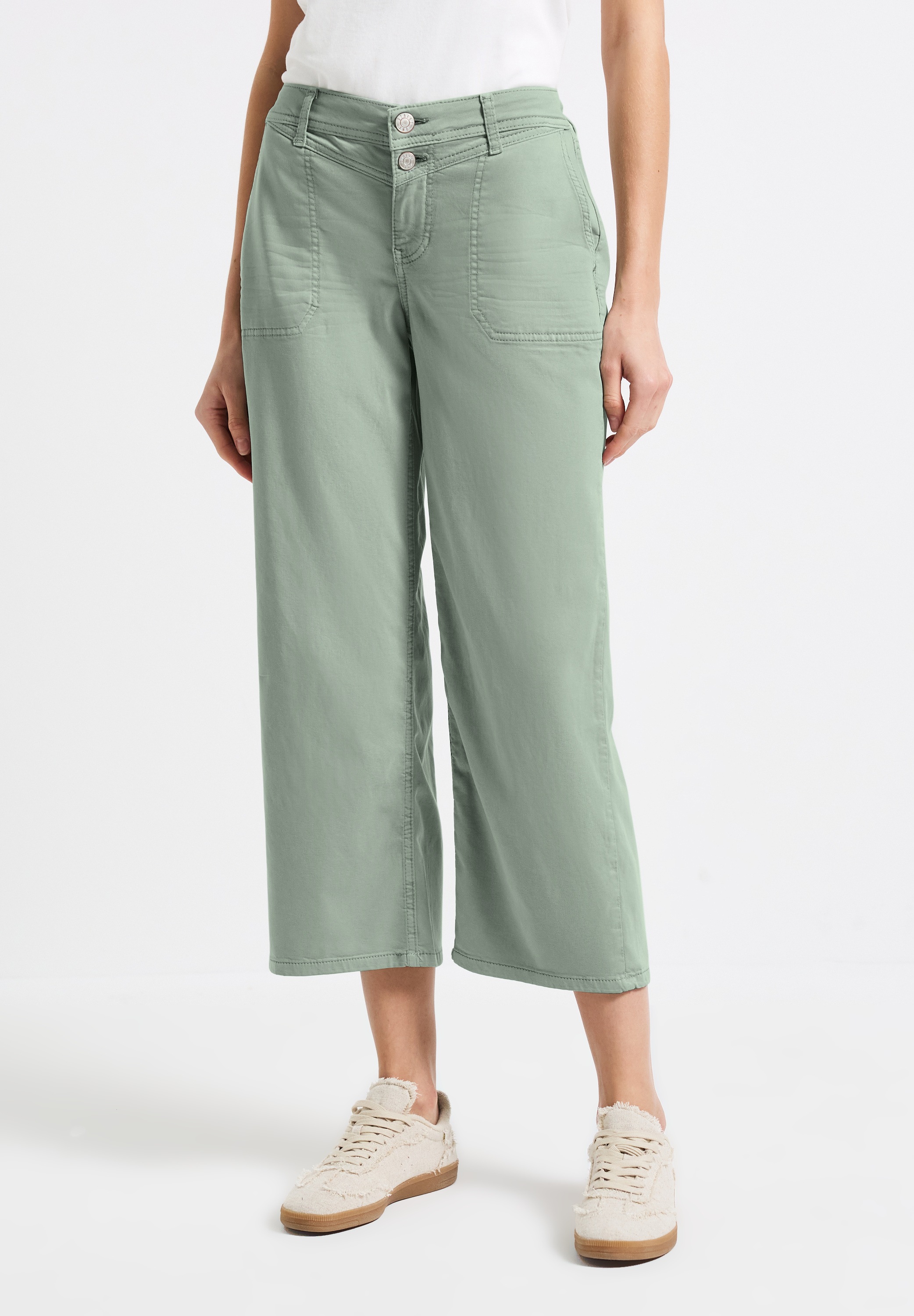 STREET ONE Gerade Jeans, Middle Waist