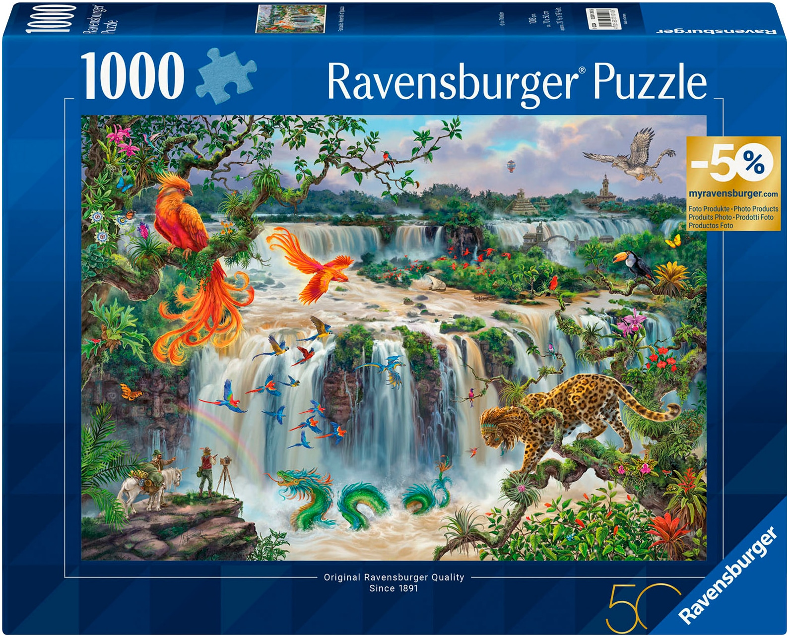 Puzzle »Fantastischer Wasserfall von Iguazú«, (1000 tlg.), Made in Germany, FSC® -...