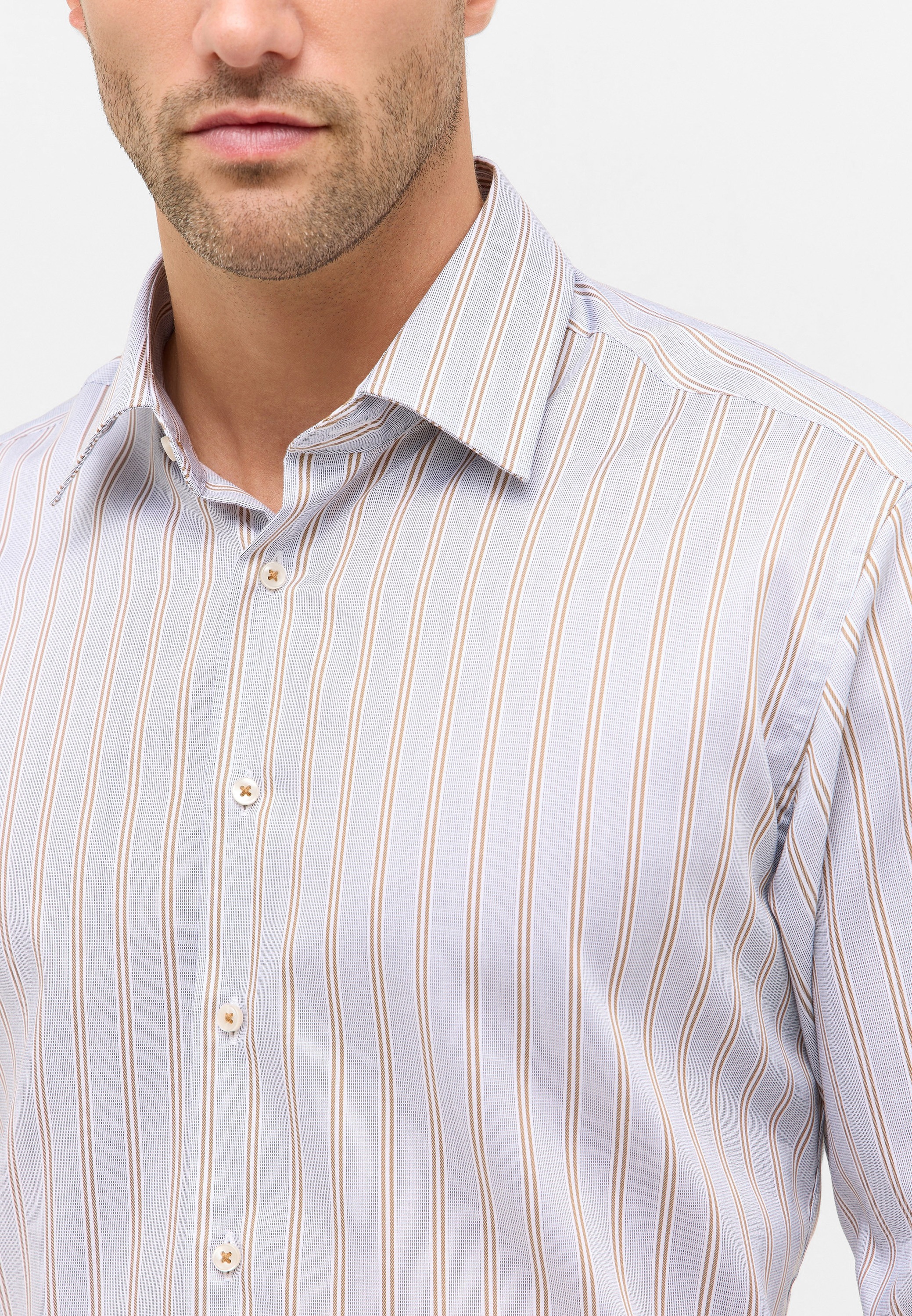 Thumbnail - Eterna Langarmhemd "MODERN FIT", NON IRON (bügelfrei)