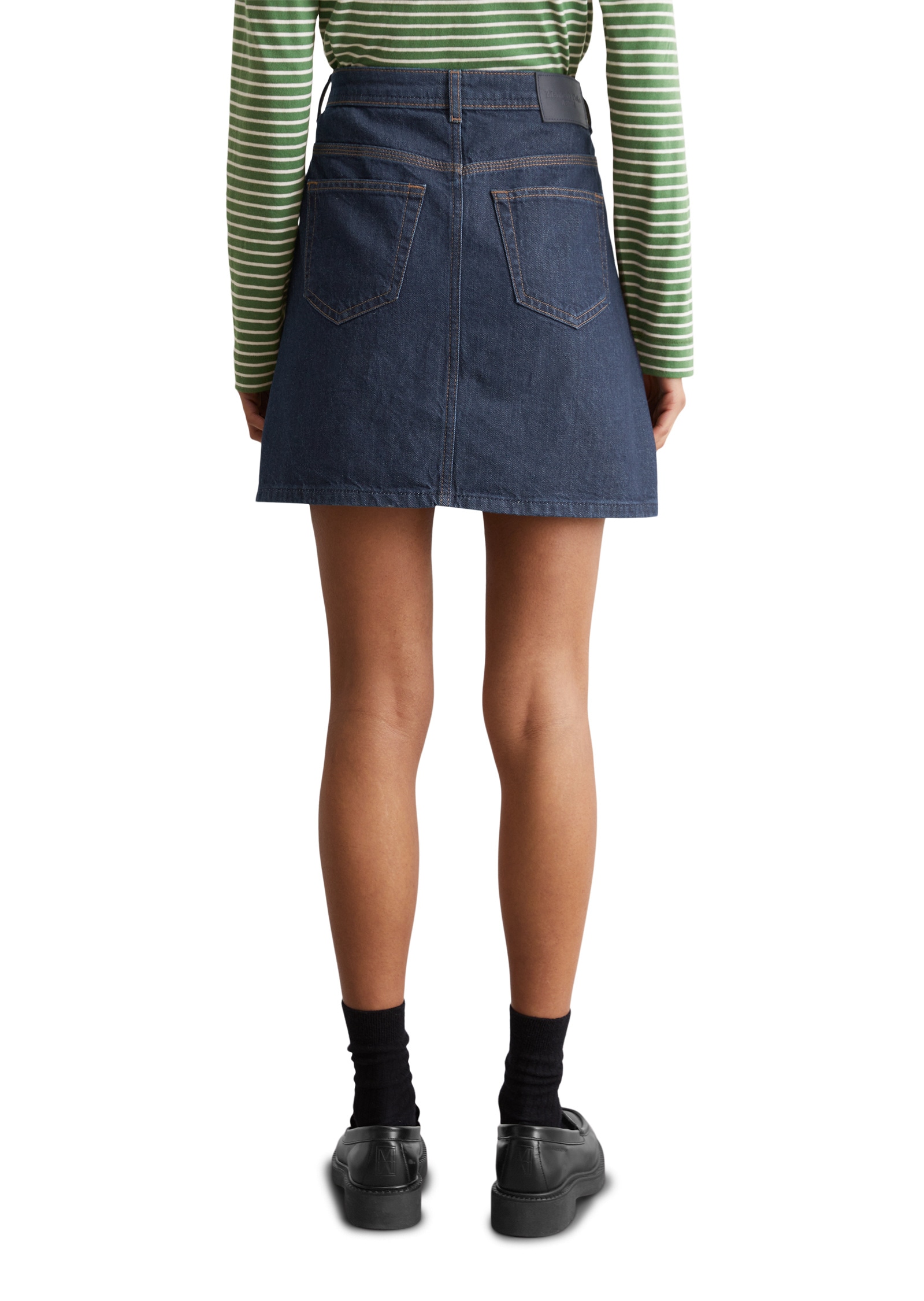 Marc O'Polo DENIM Jeansrock »aus dunklem Rigid Denim«