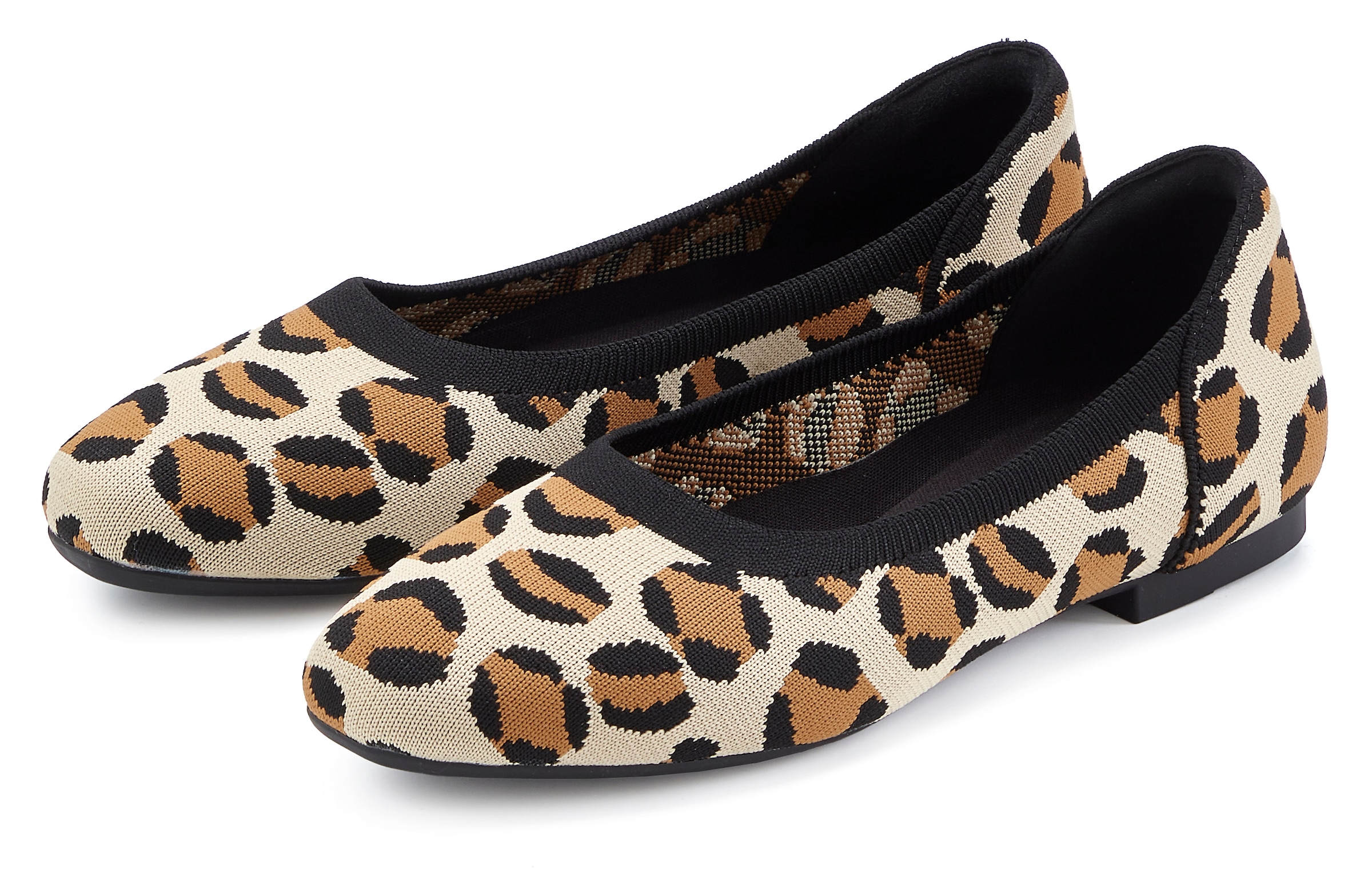LASCANA Ballerina  mit modischem Animal-Muster
