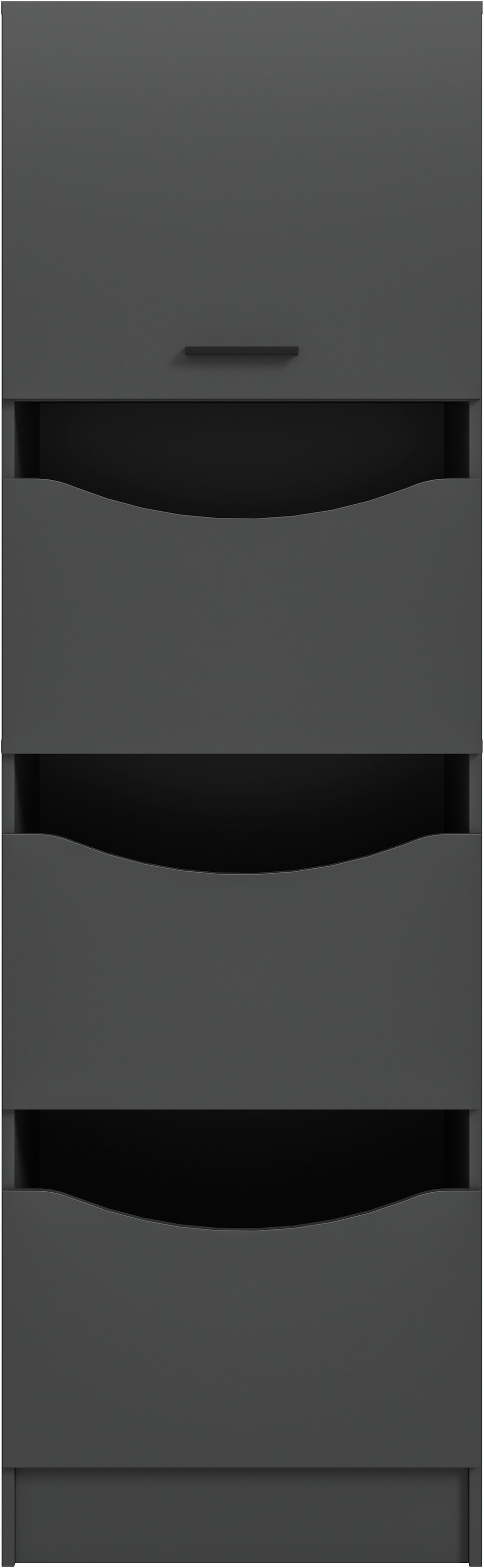 welltime Wäscheschrank »FALAS, TOPSELLER!, Höhe 195 cm, 4 Klappen, Wäscheorganizer« in verschiedenen Farben erhältlich, 1 Stk. tlg. Universalschrank, Mehrzweckschrank, Badezimmer, Hauswirtschaftsschrank