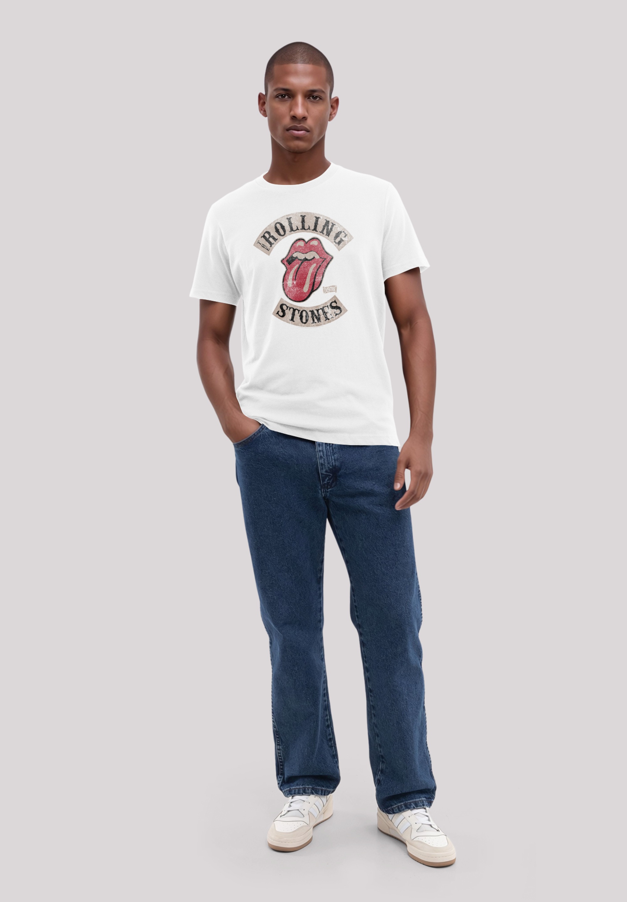 F4NT4STIC T-Shirt »The Rolling Stones Tour '78«, Premium Qualität Streetwear