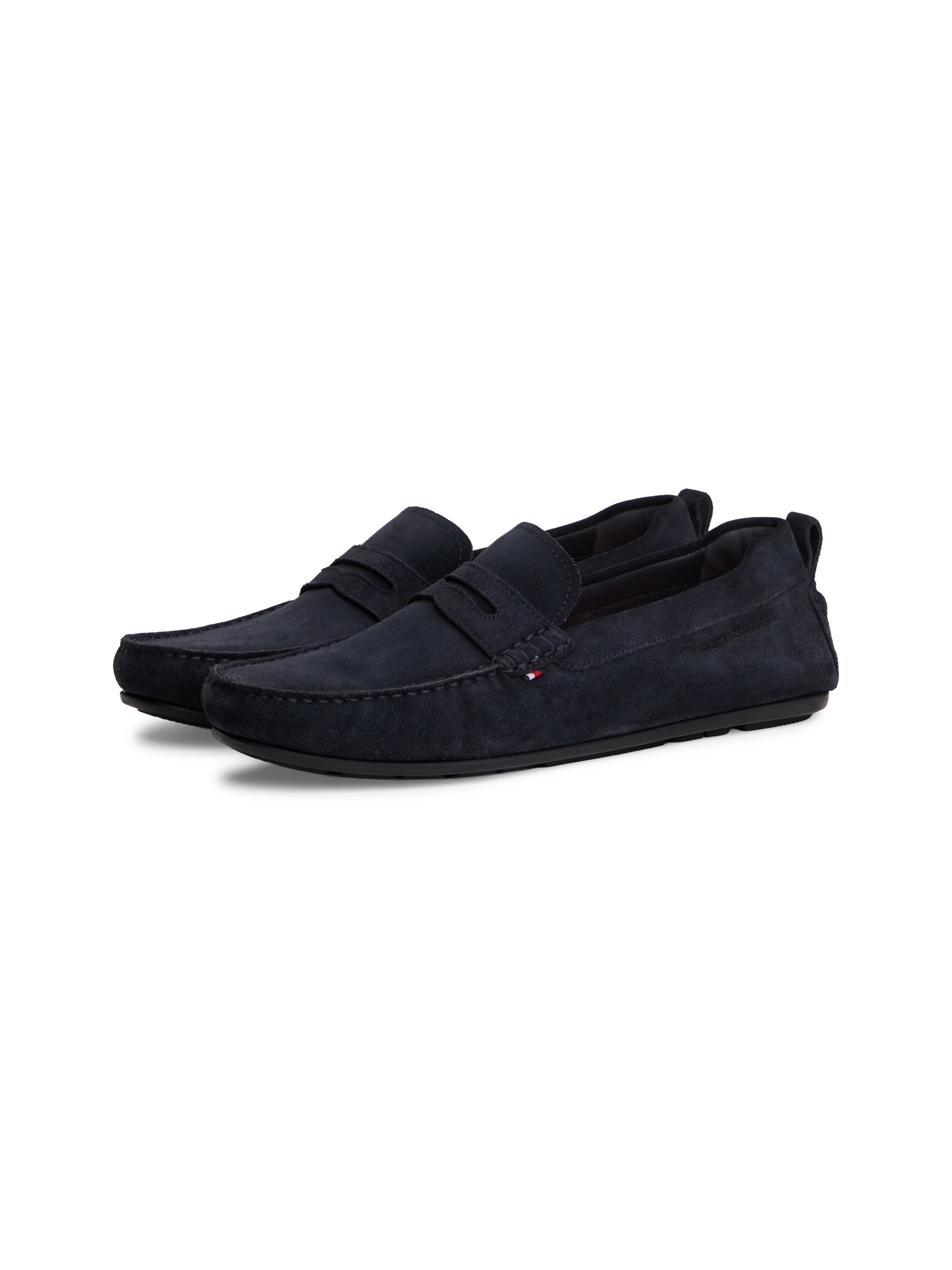 Tommy Hilfiger Slipper "CORE HILFIEGR SUEDE DRIVER" Flats, Schlupfschuh in günstig online kaufen