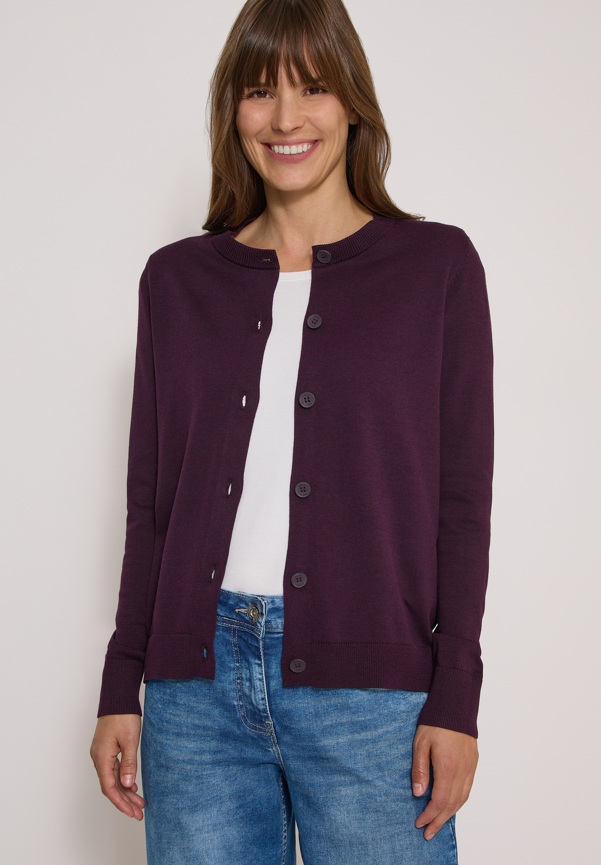 Cecil Cardigan mit Knopfleiste