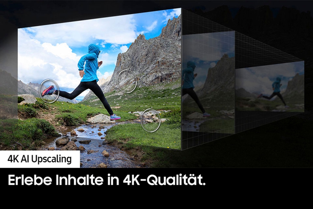 Samsung QLED-Fernseher »GQ55Q70DAT«, 138 cm/55 Zoll, 4K Ultra HD, Smart-TV