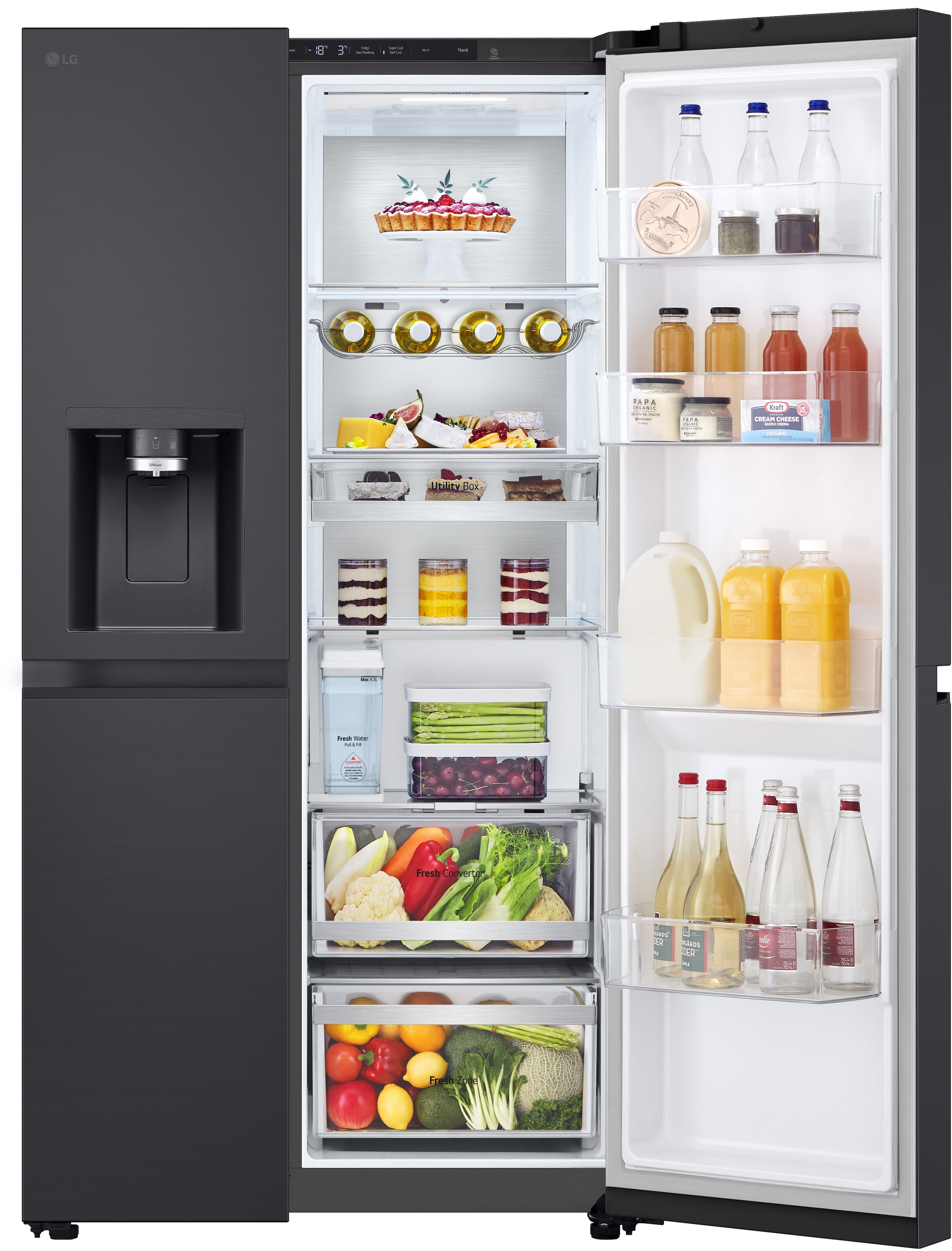 LG Side-by-Side L-Serie »GSLE91EVAB«