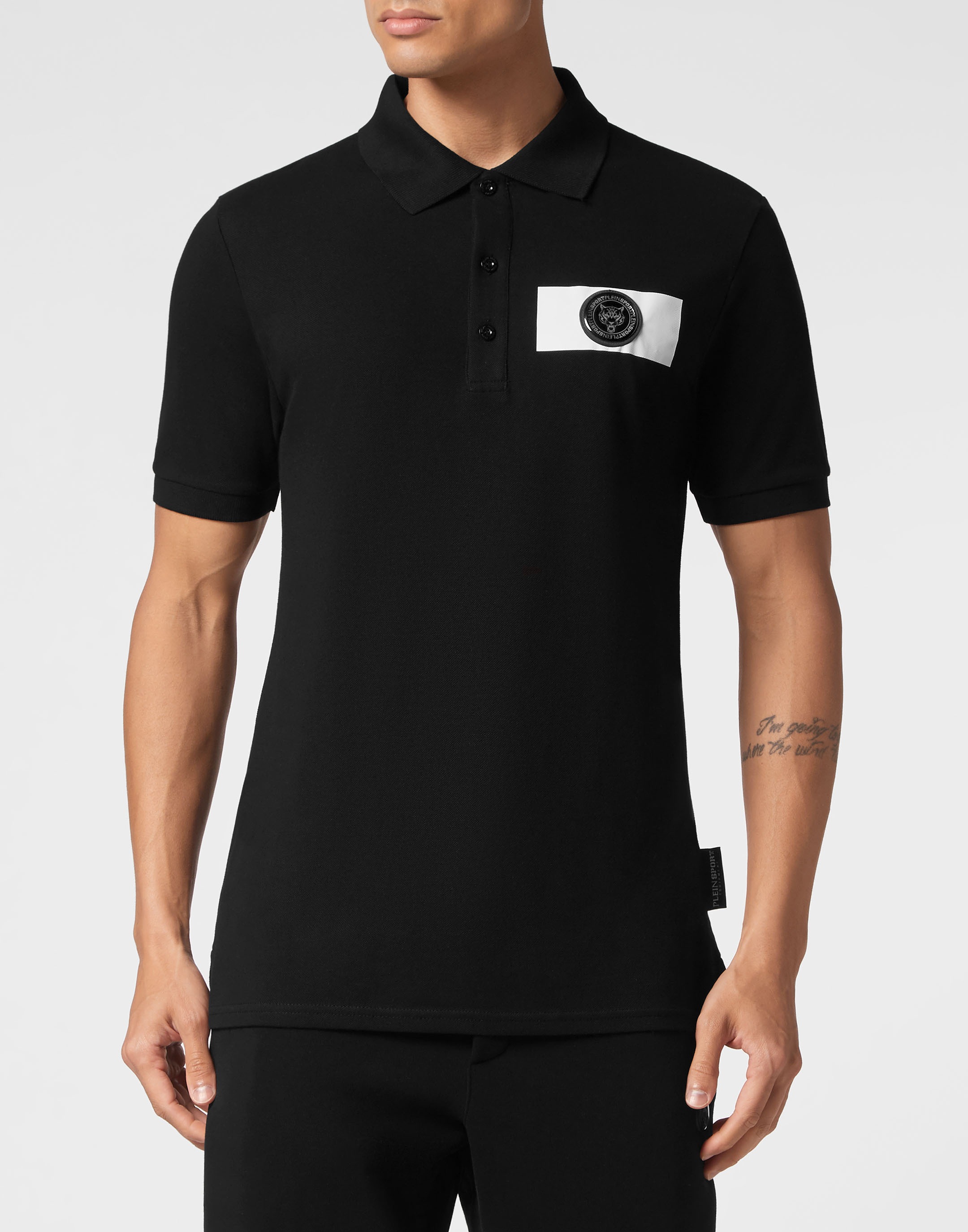 PLEIN SPORT Polo marškinėliai »Scratch«