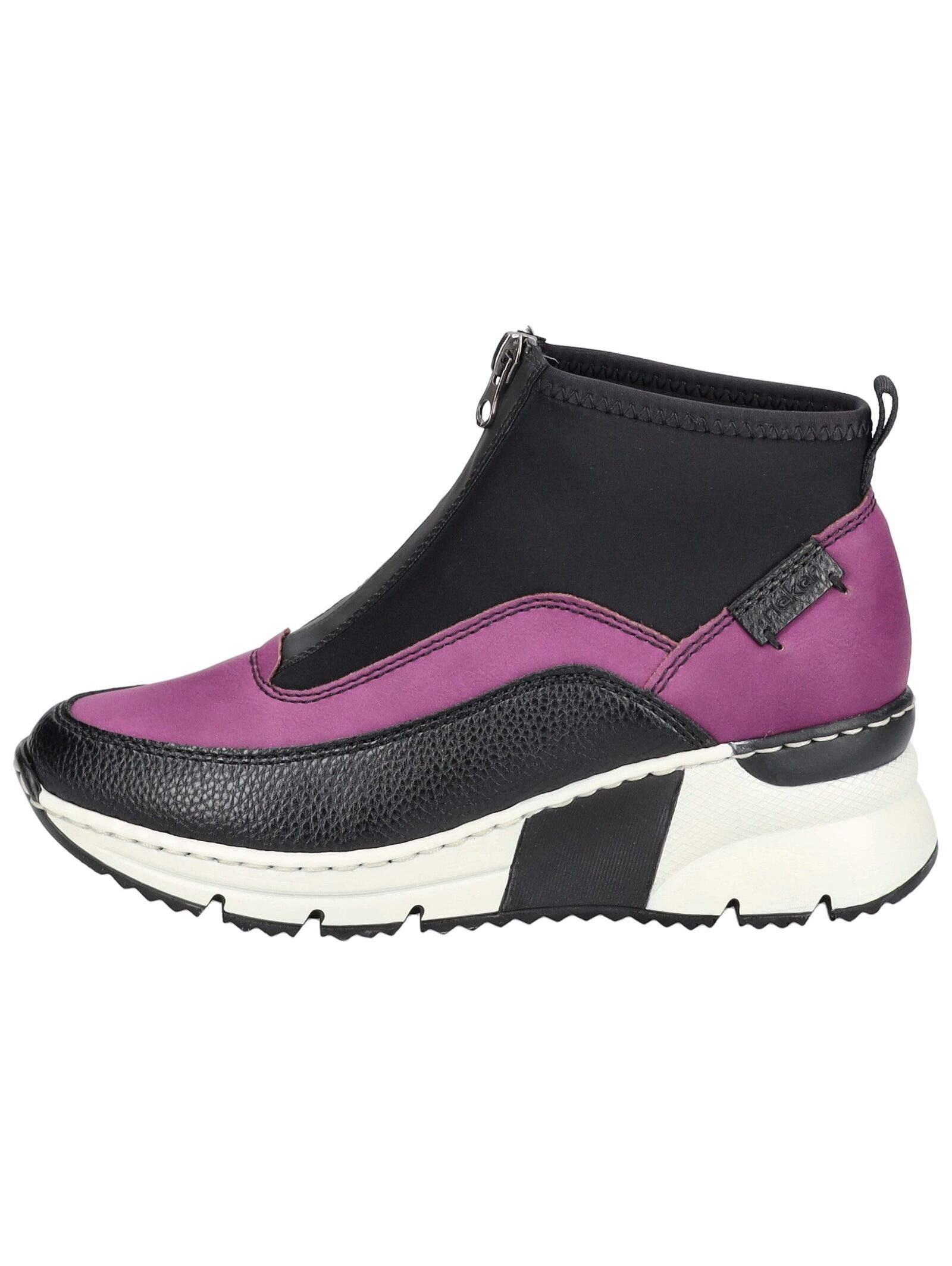 Rieker Keilstiefelette "Rieker Stiefelette Lederimitat/Textil" günstig online kaufen