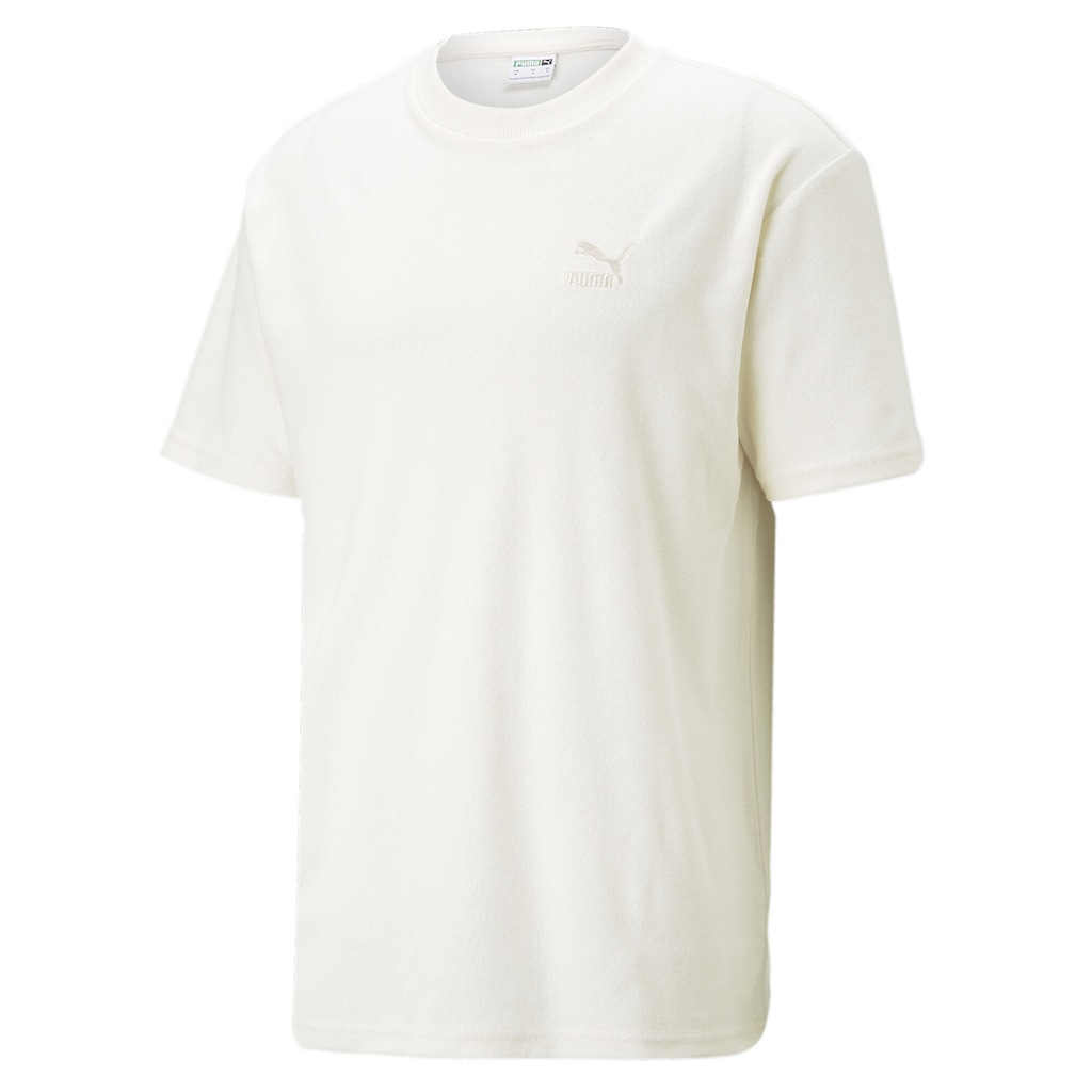 PUMA T-Shirt »Classics Frottee-T-Shirt Herren«