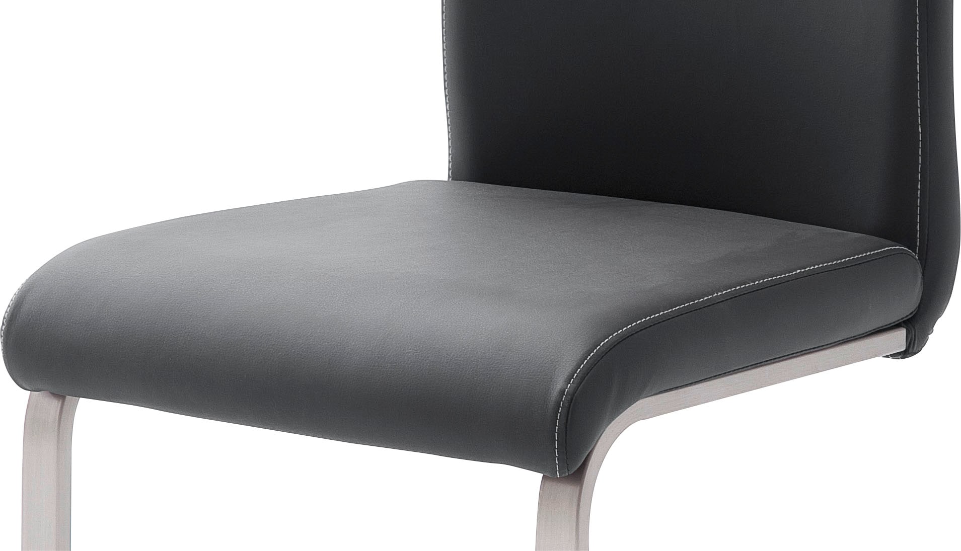 MCA furniture Freischwinger »Paulo 1«, (Set), 4 St., Kunstleder, Stuhl belastbar bis 120 kg
