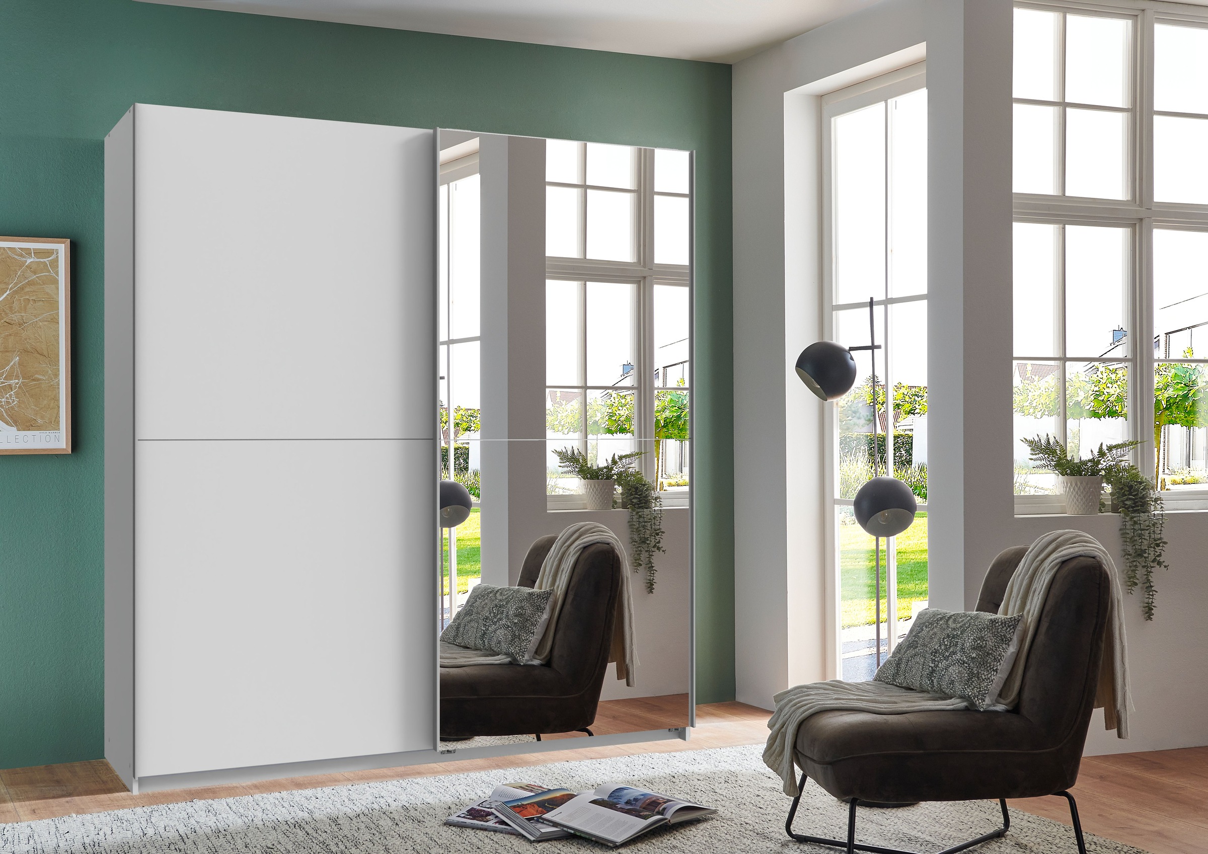 Wimex Kleiderschrank "Mugano, B/T/H 135 oder 180/65/198cm, Made in Germany" günstig online kaufen