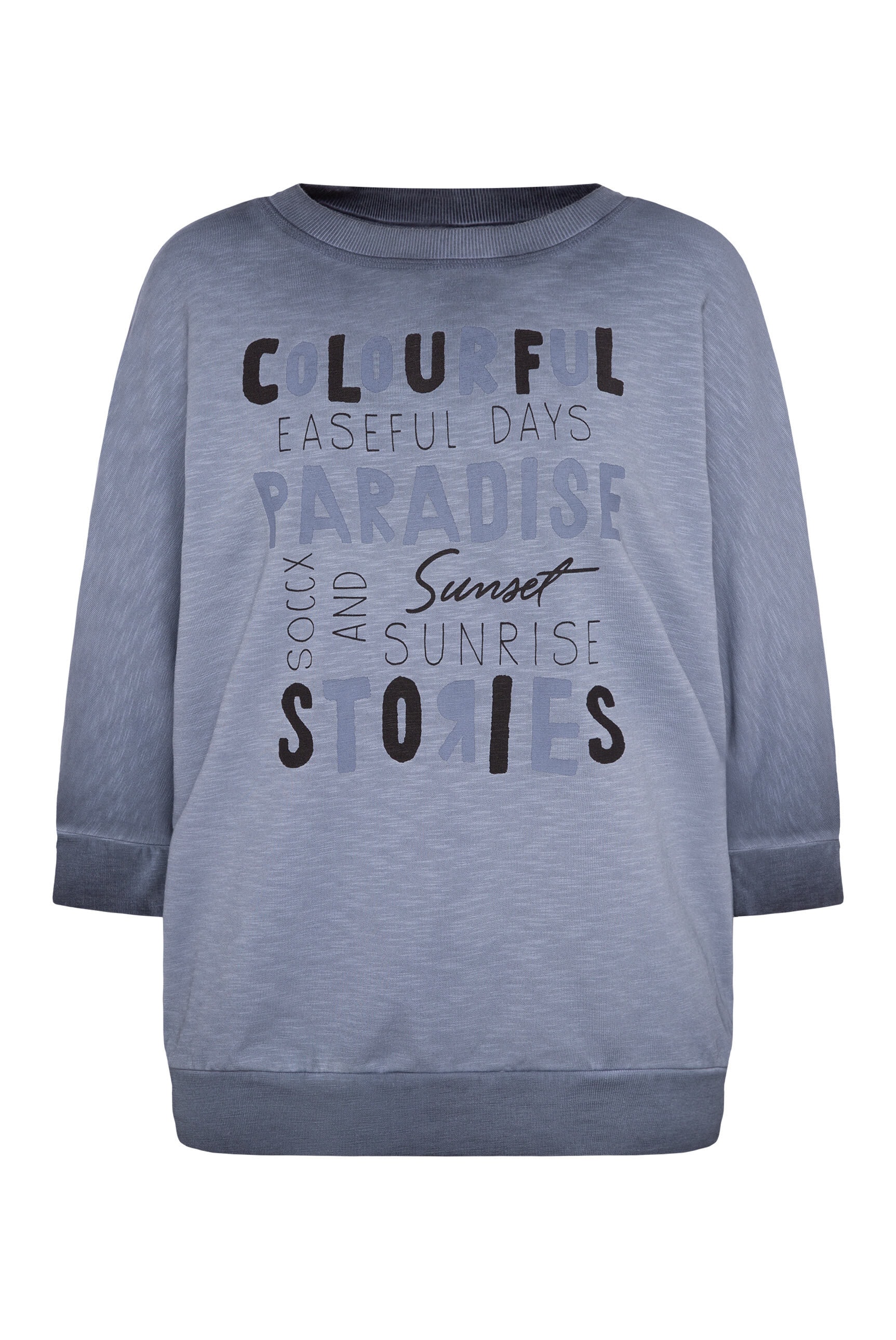 SOCCX Sweater, mit Fledermausärmeln