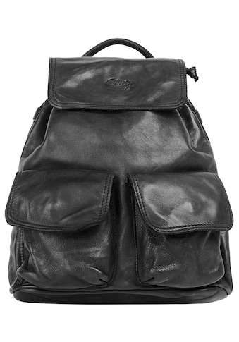 Cluty Cityrucksack echt Leder pagamintas in ...