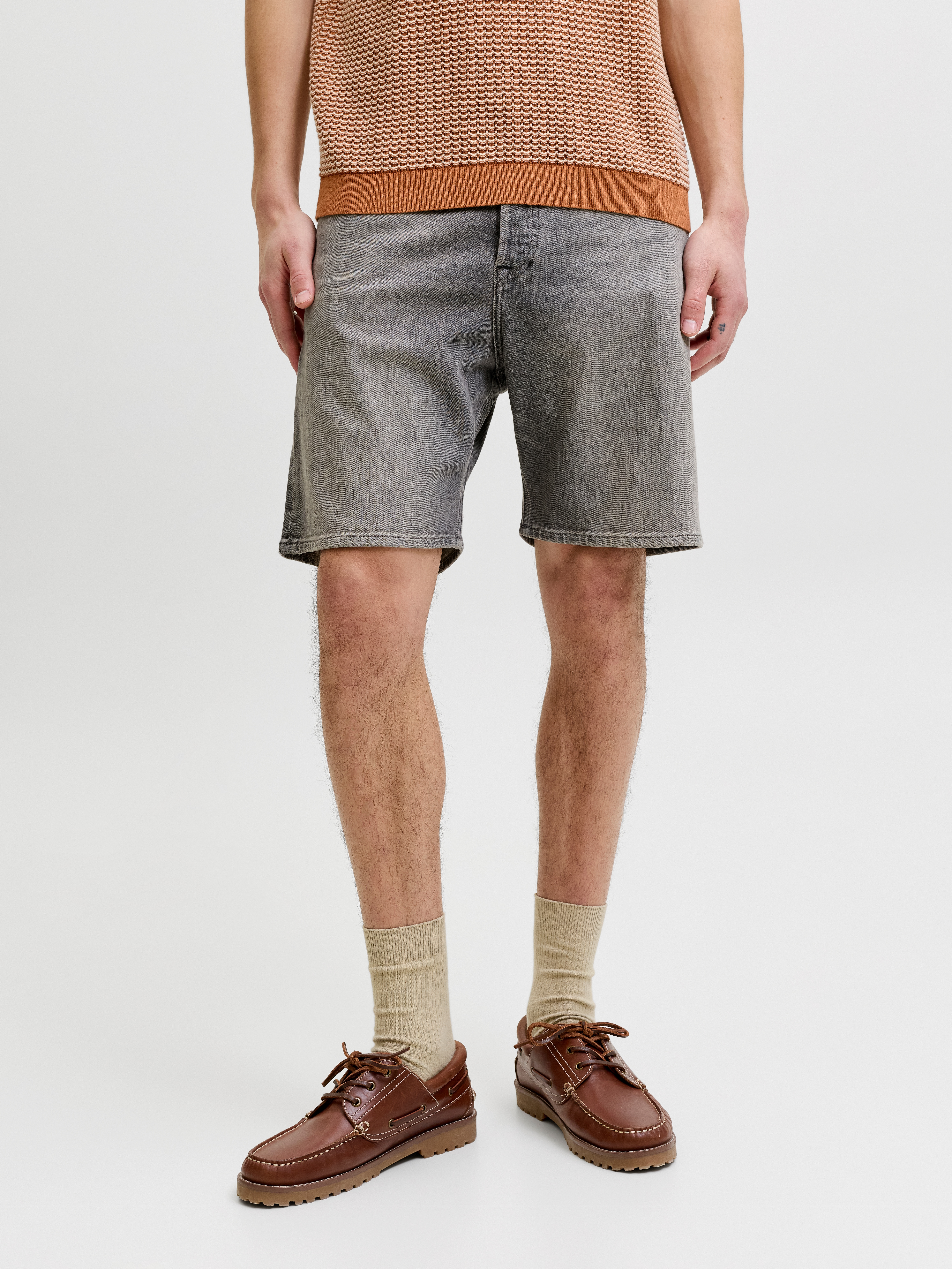 Jack & Jones Jeansshorts "JJITONY JJORIGINAL SHORTS AM 460 SN" Baumwollmischung, relaxed fit