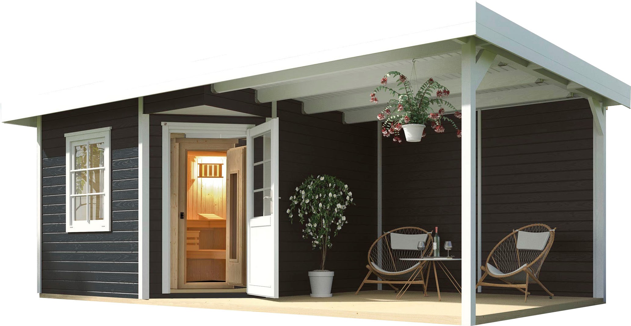 weka Pirties namelis »Salo« (Set) 75 kW Bio...