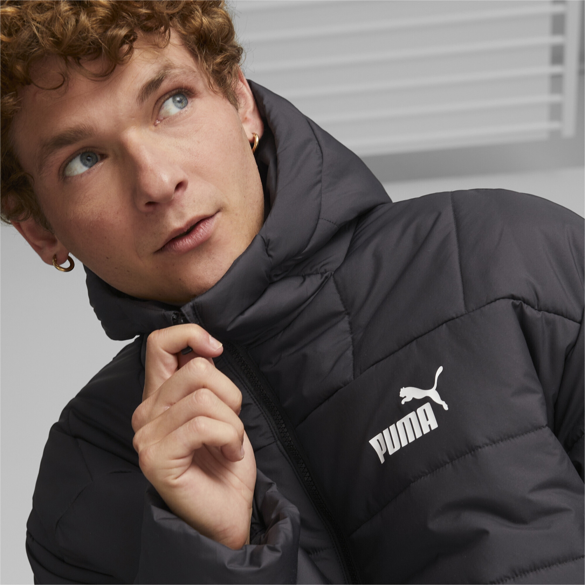 PUMA Winterjacke »Essentials+ Wattierter Mantel Herren«
