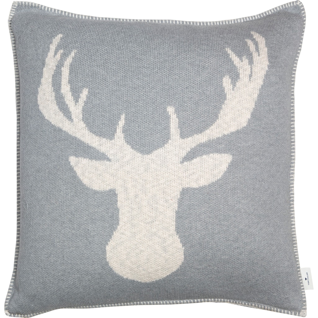 TOM TAILOR HOME Dekokissen »Knitted Reindeerhead«