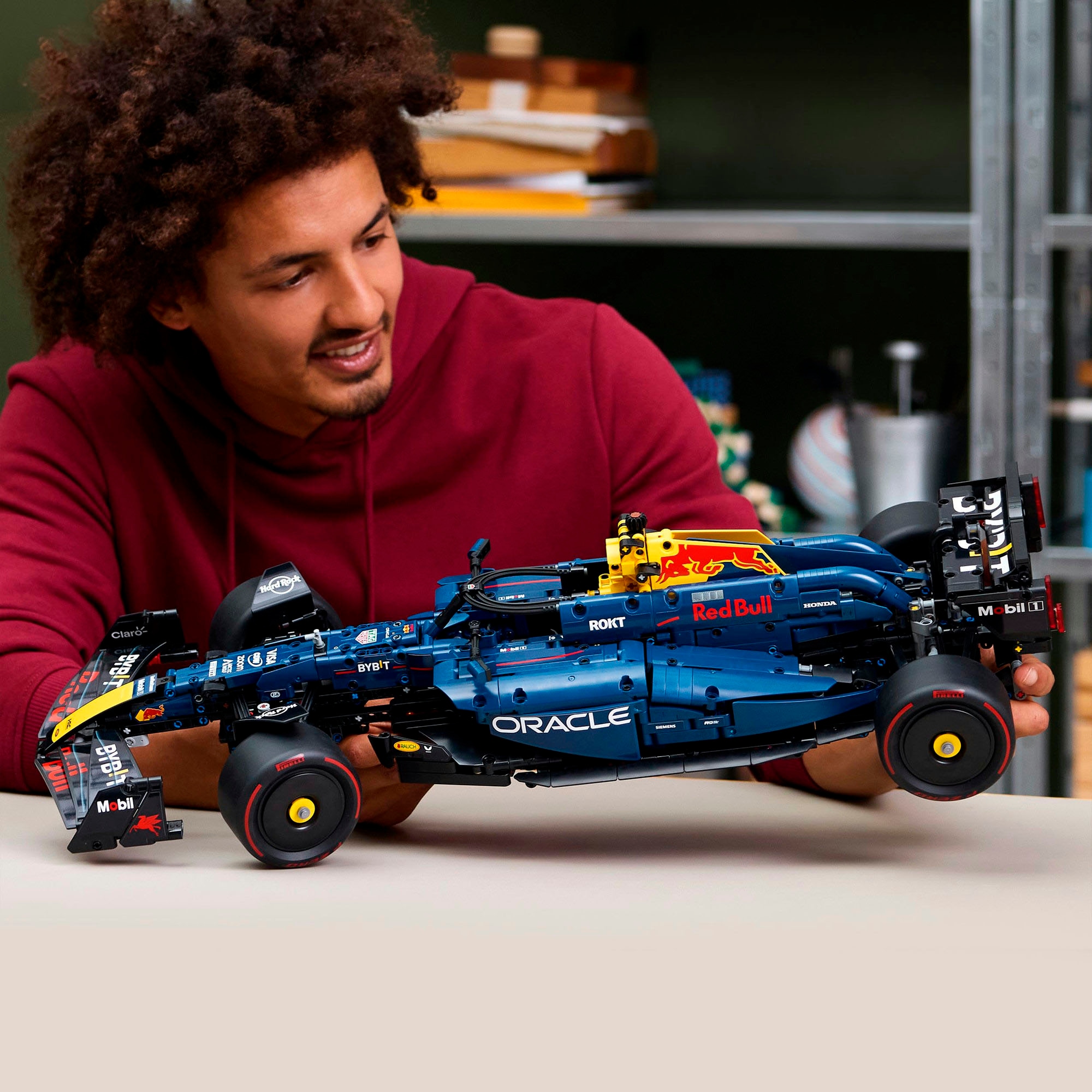 LEGO® Konstruktionsspielsteine »Oracle Red Bull Racing RB20 F1 Rennauto (42206), LEGO Technic«, (1639 St.), Made in Europe