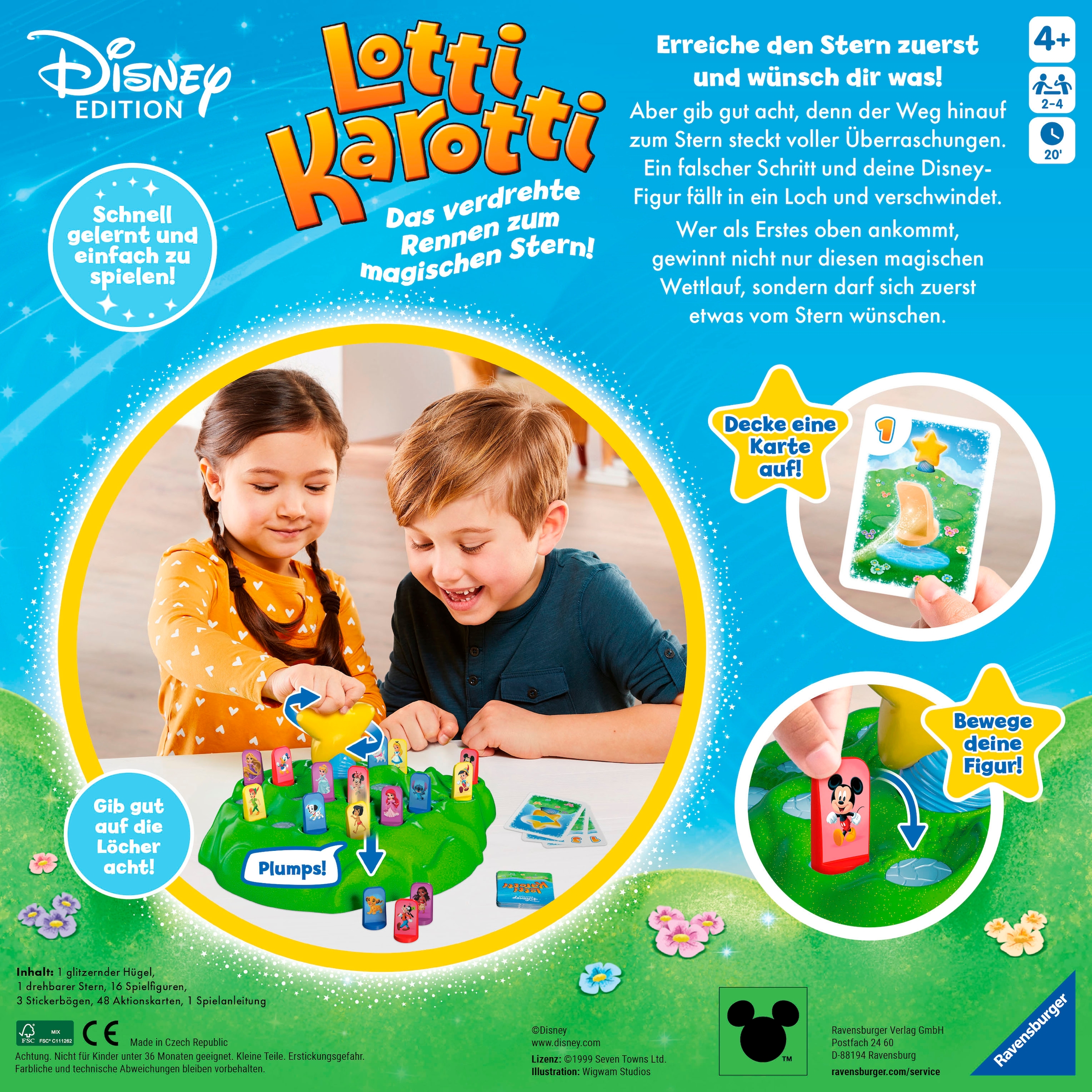 Ravensburger Spiel »Lotti Karotti - Disney Edition«, Made in Europe