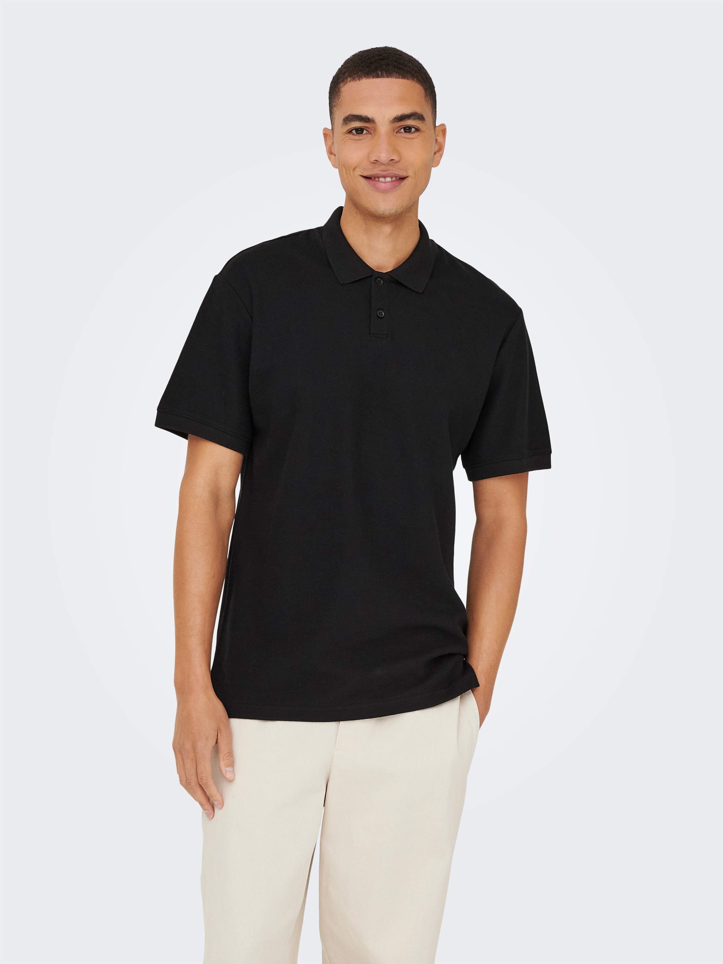 ONLY & SONS Poloshirt "ONSBEN REG SS POLO SHIRT NOOS" Baumwolle, regular fi günstig online kaufen
