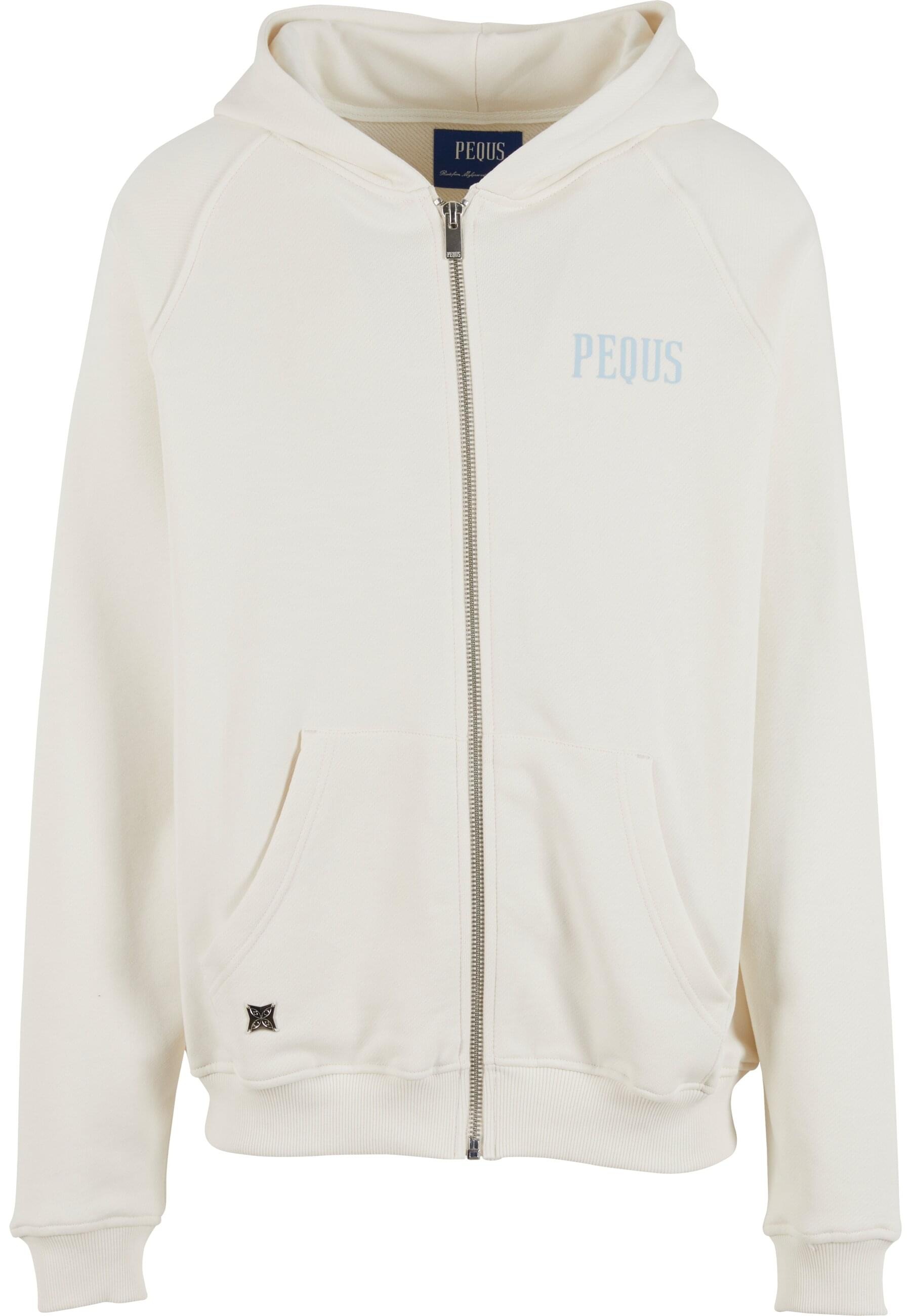 PEQUS Sweatjacke "PEQUS PEQUS Back Logo Zip-Hoodie" günstig online kaufen