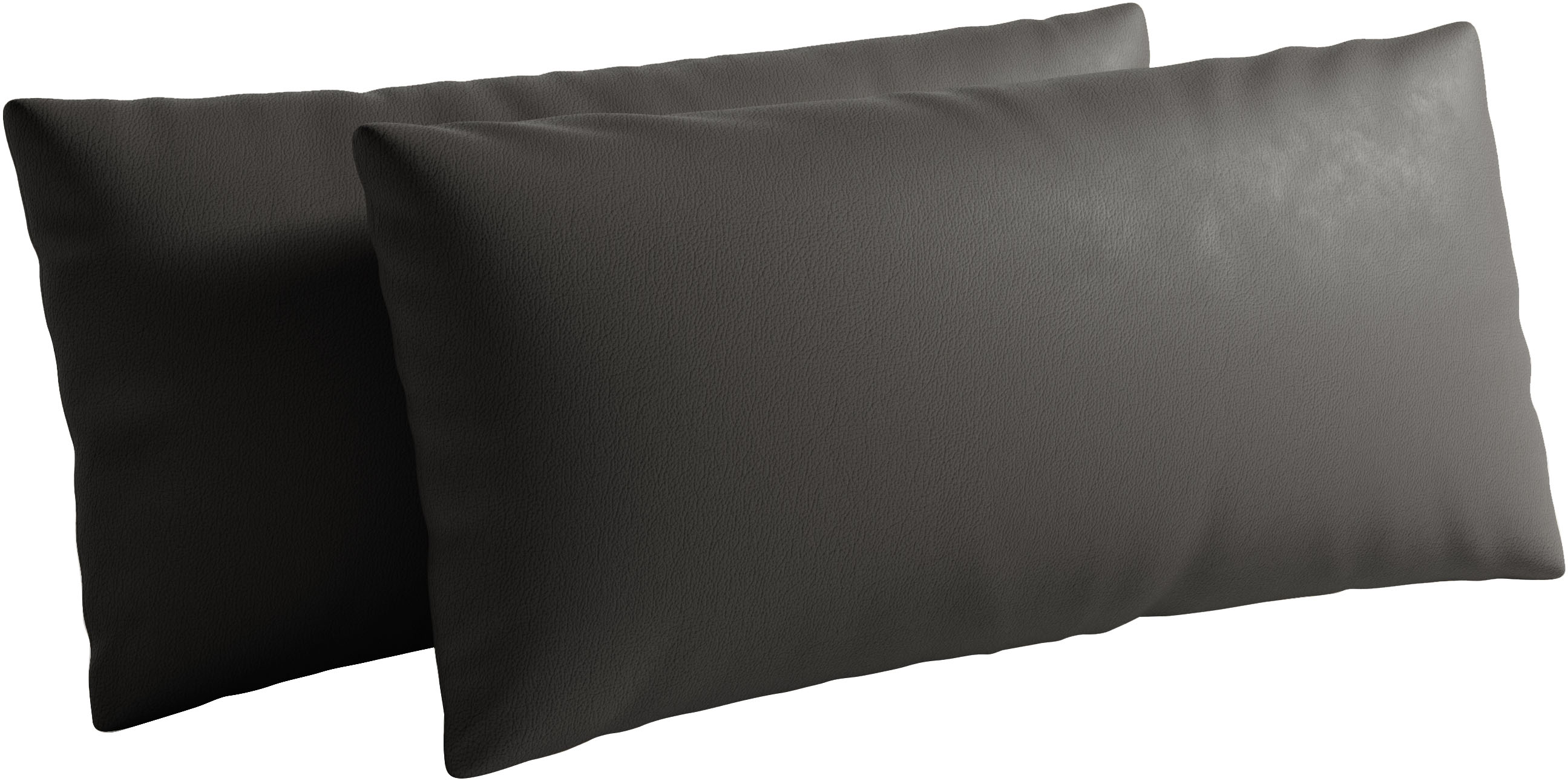 sit&more Sofakissen "Chelsea, 60 cm, Leder" zur Auswahl Sets mit 2 oder 3 Stück