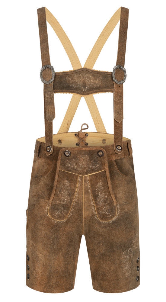 Nübler Trachtenlederhose "Lederhose kurz Bertl" günstig online kaufen