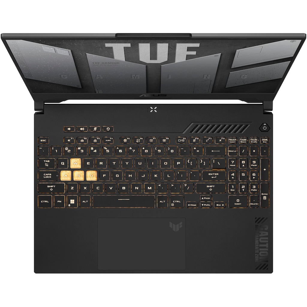 Asus Gaming-Notebook »TUF Gaming 15 Laptop, Full HD IPS-Display, 16 GB RAM, Windows 11 Home,«, 39,6 cm, / 15,6 Zoll, Intel, Core i7, GeForce RTX 4050, 1000 GB SSD, FX507ZU4-LP114W