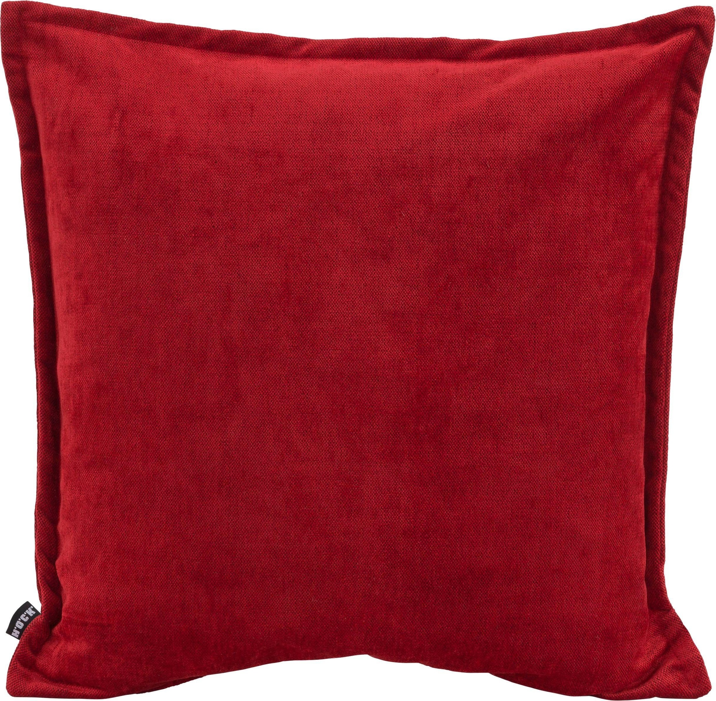 H.O.C.K. Dekokissen »Bizantina« Kissenhülle mit Füllung, 1 Stück, mit umlaufender Biese